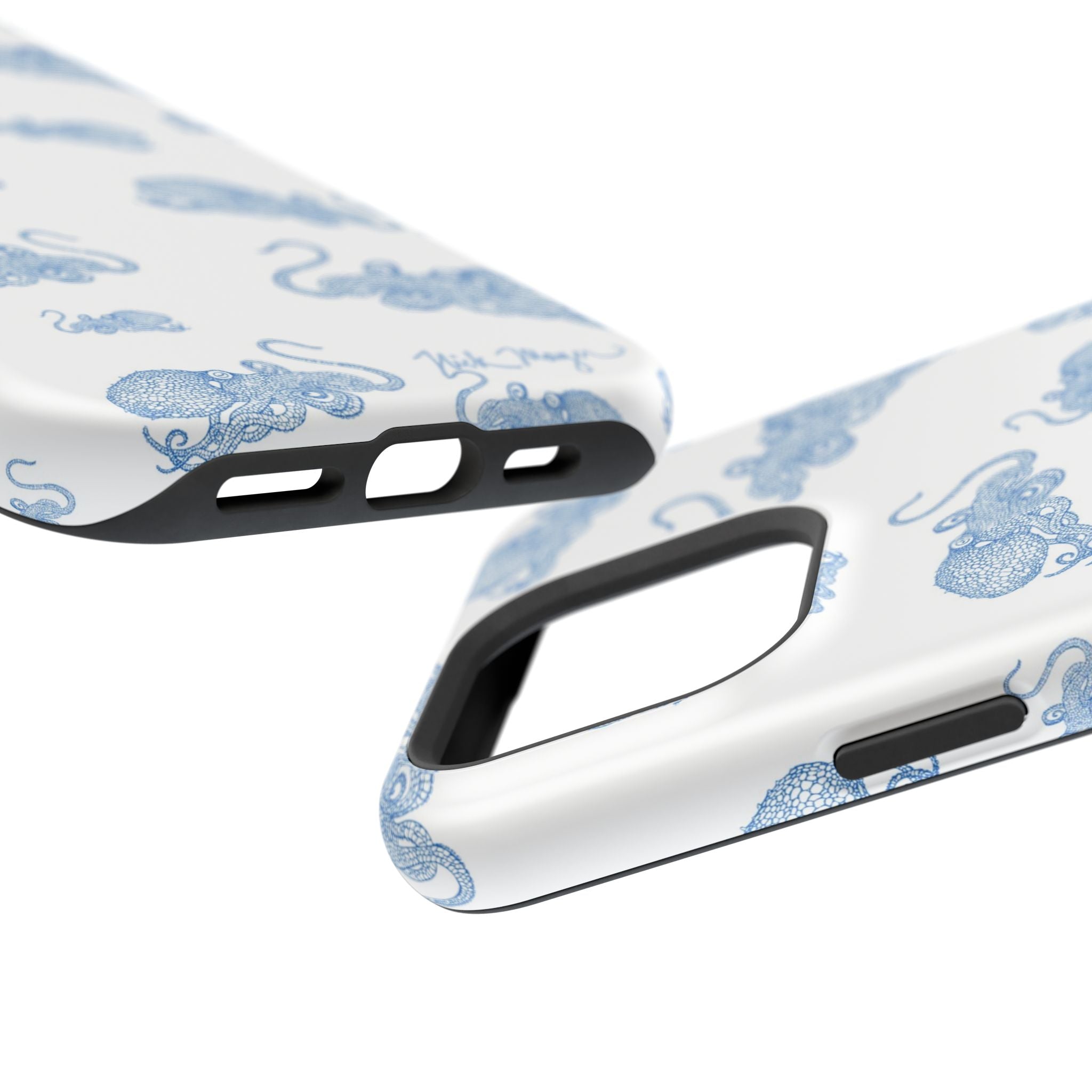 Blue Octopus 2 MagSafe iPhone Case