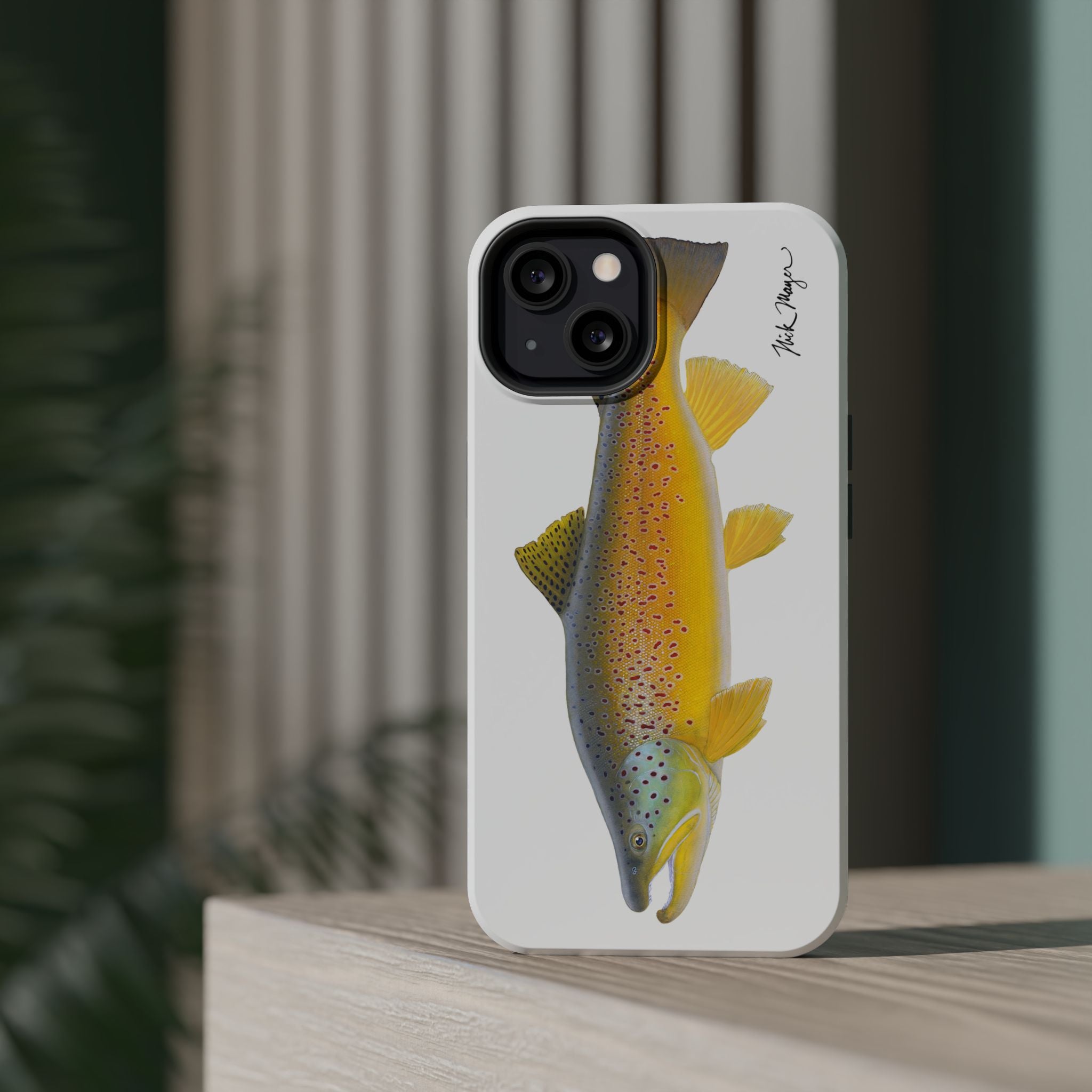 Brown Trout 3 MagSafe iPhone Case