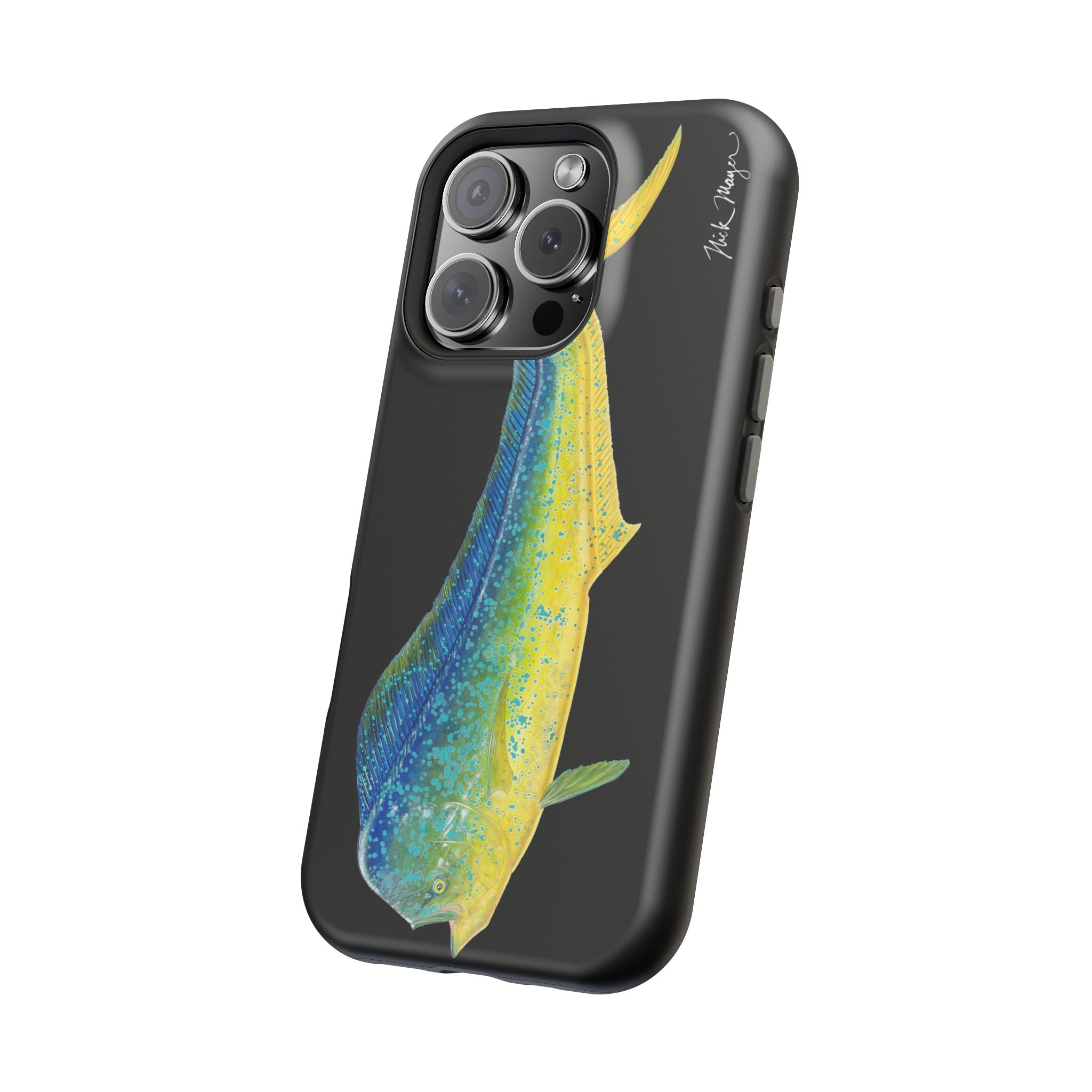 Bull Mahi MagSafe Black iPhone Case