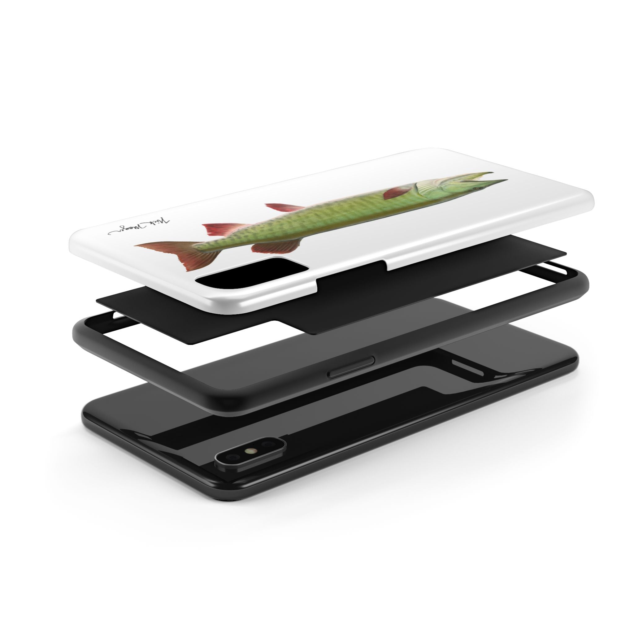 Trophy Muskie White Phone Case (iPhone)
