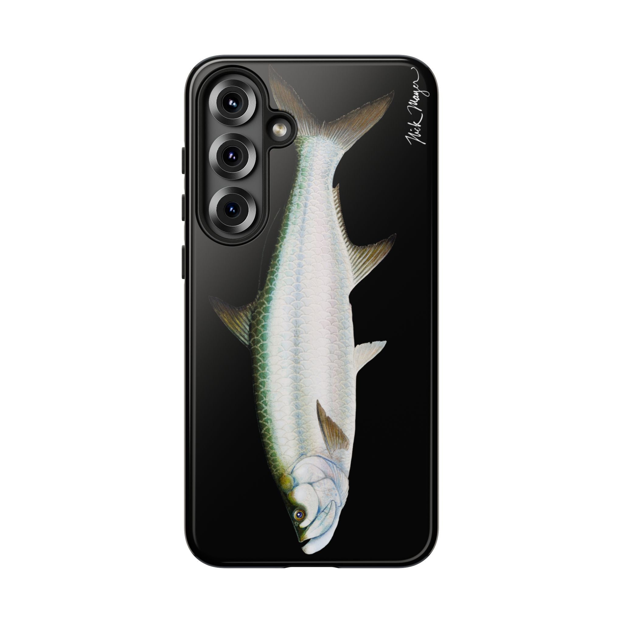 Tarpon Black Phone Case (Samsung) Printify
