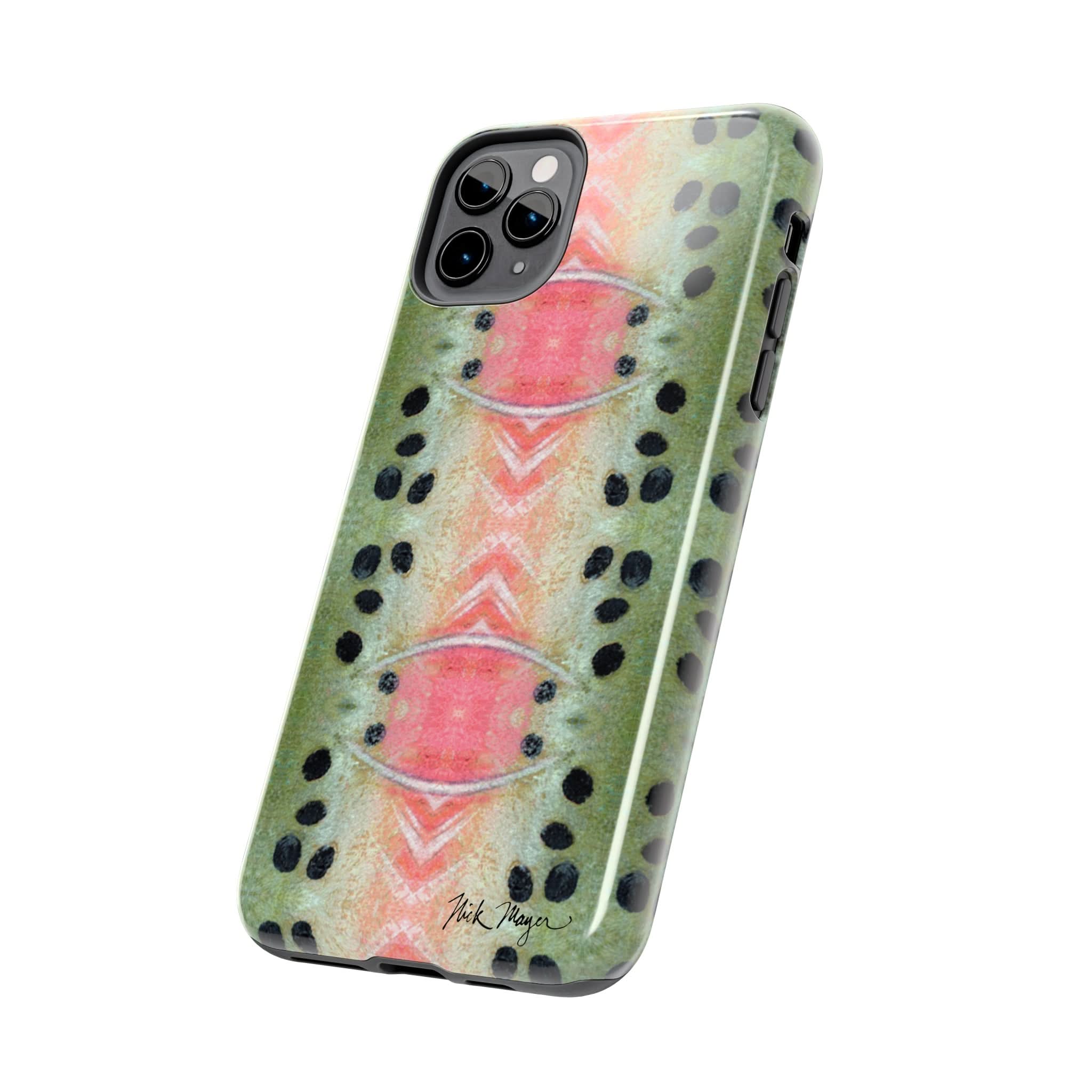 Rainbow Trout Pattern Phone Case (iPhone)