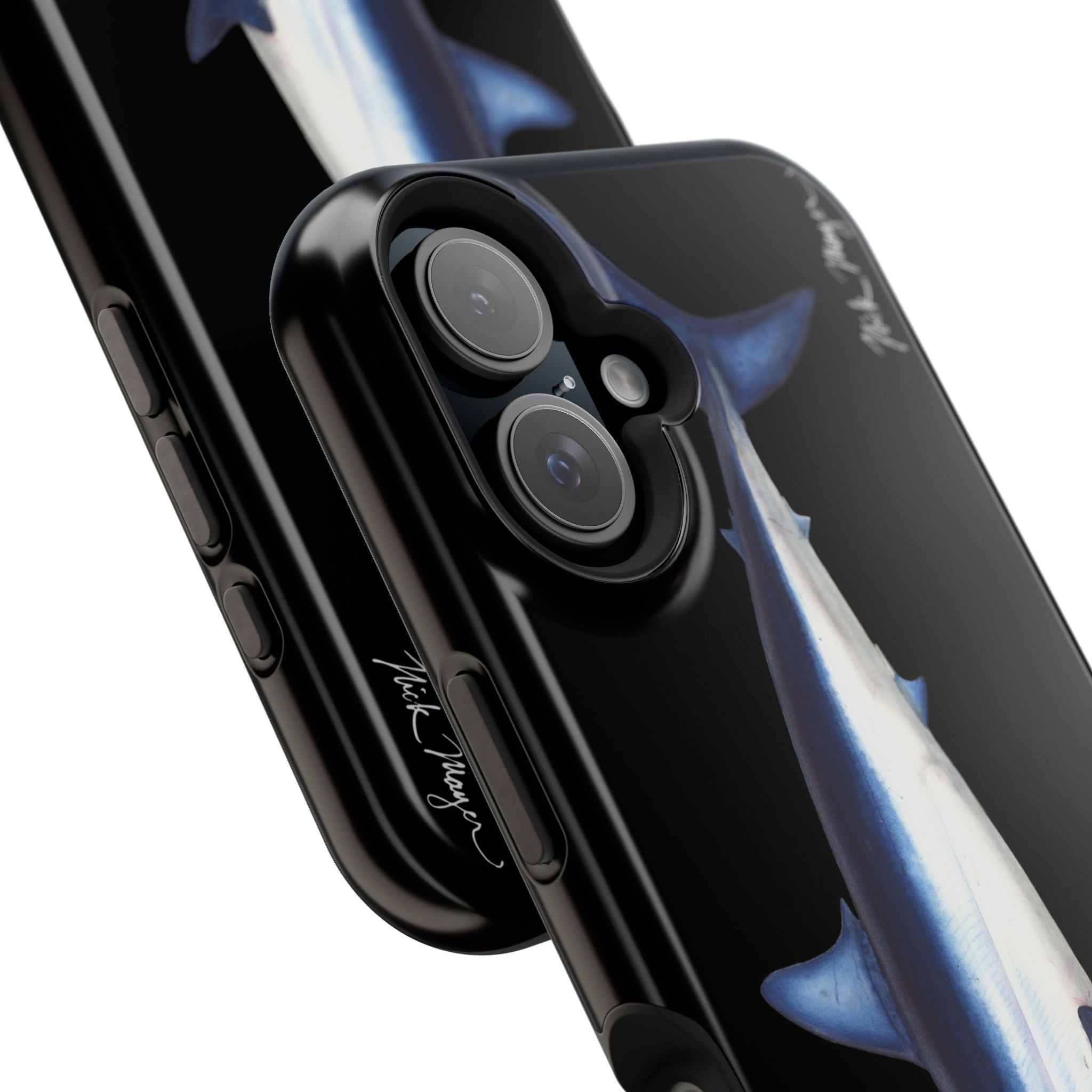 Mako Shark MagSafe Black iPhone Case