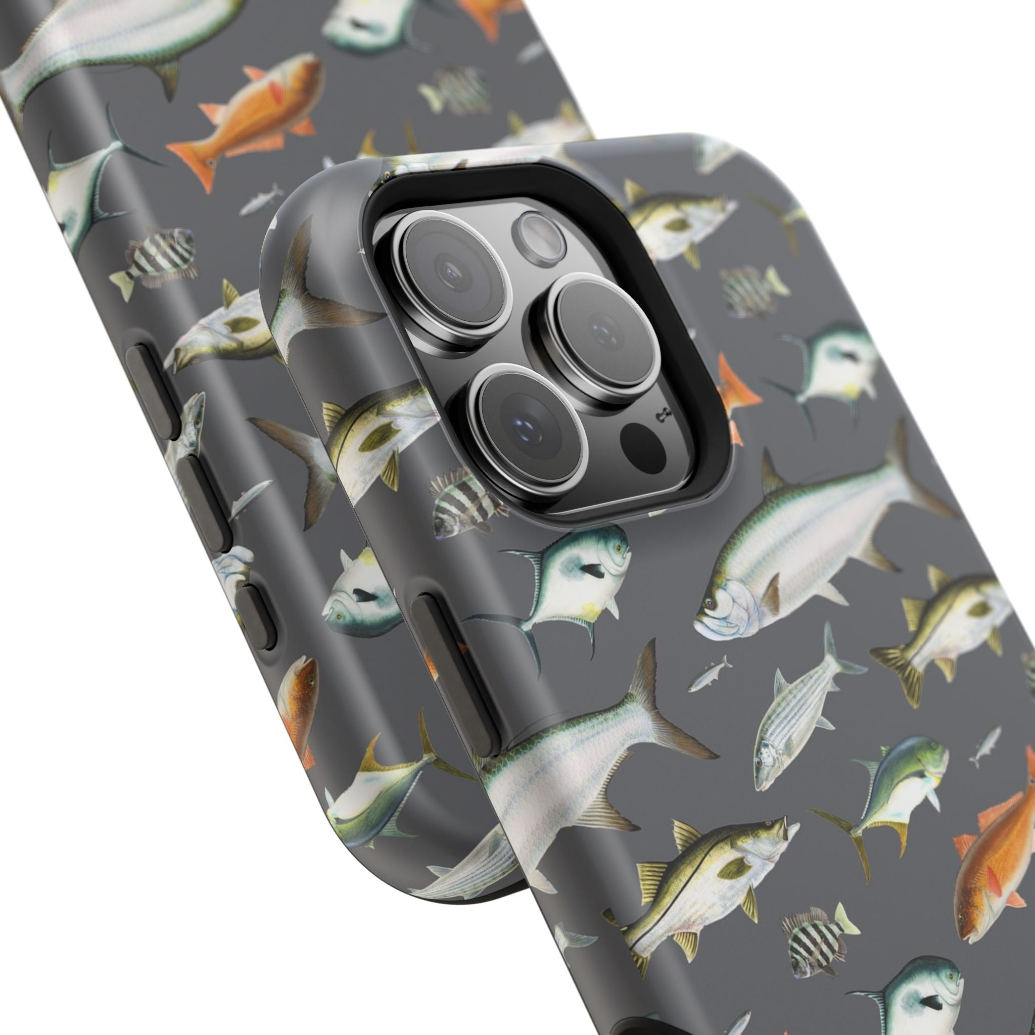 Southern Fish Grey MagSafe iPhone Case