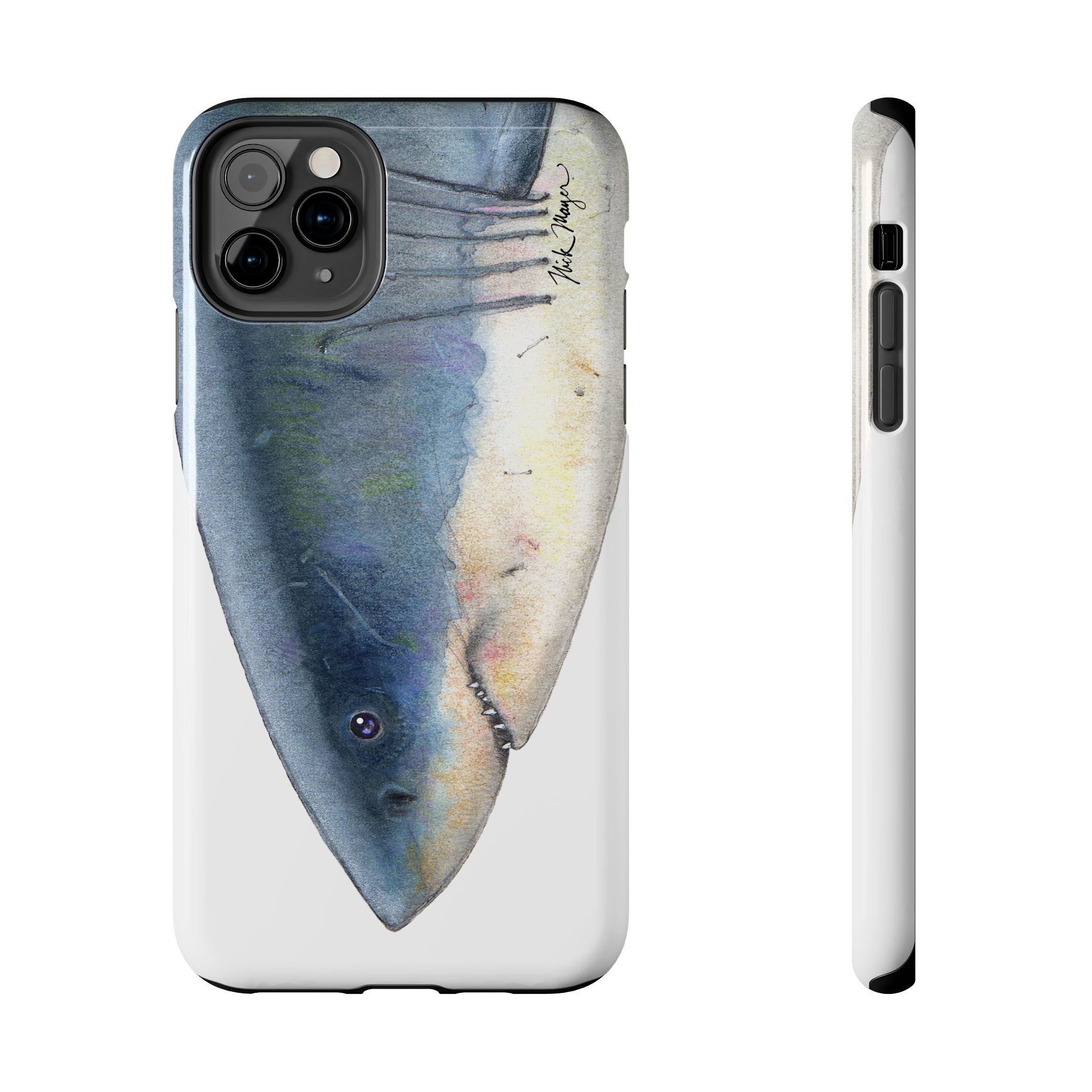 Great White Shark Face Phone Case (iPhone)