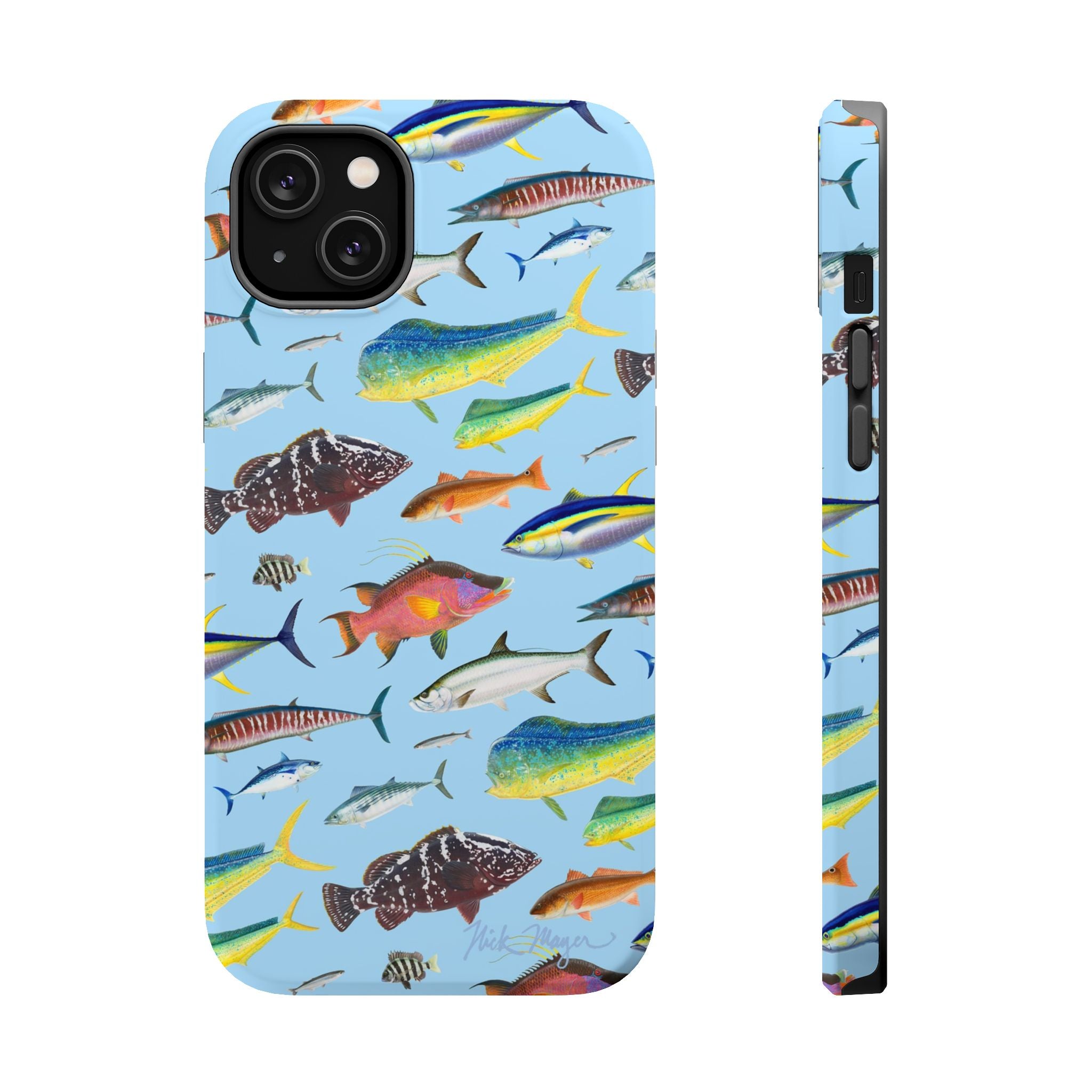 Southern Offshore Fish Blue MagSafe iPhone Case