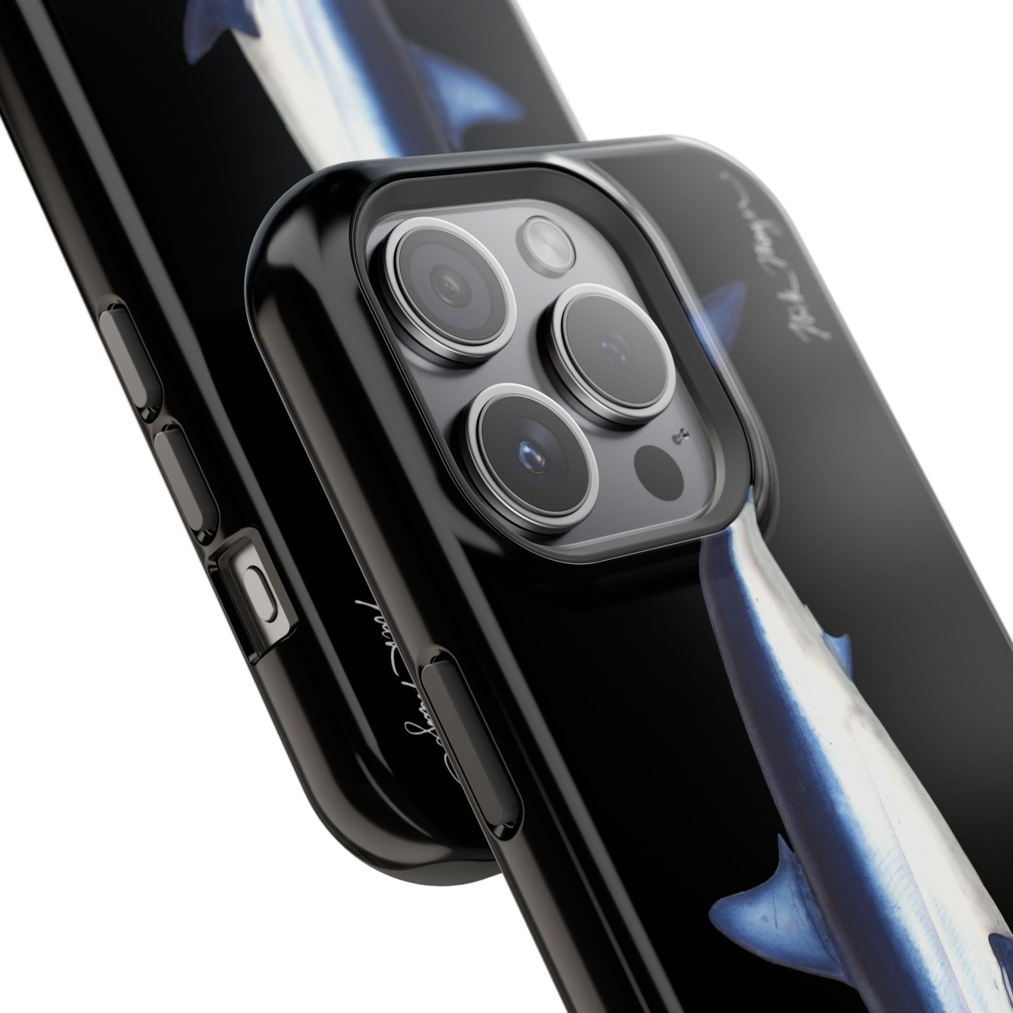 Mako Shark MagSafe Black iPhone Case