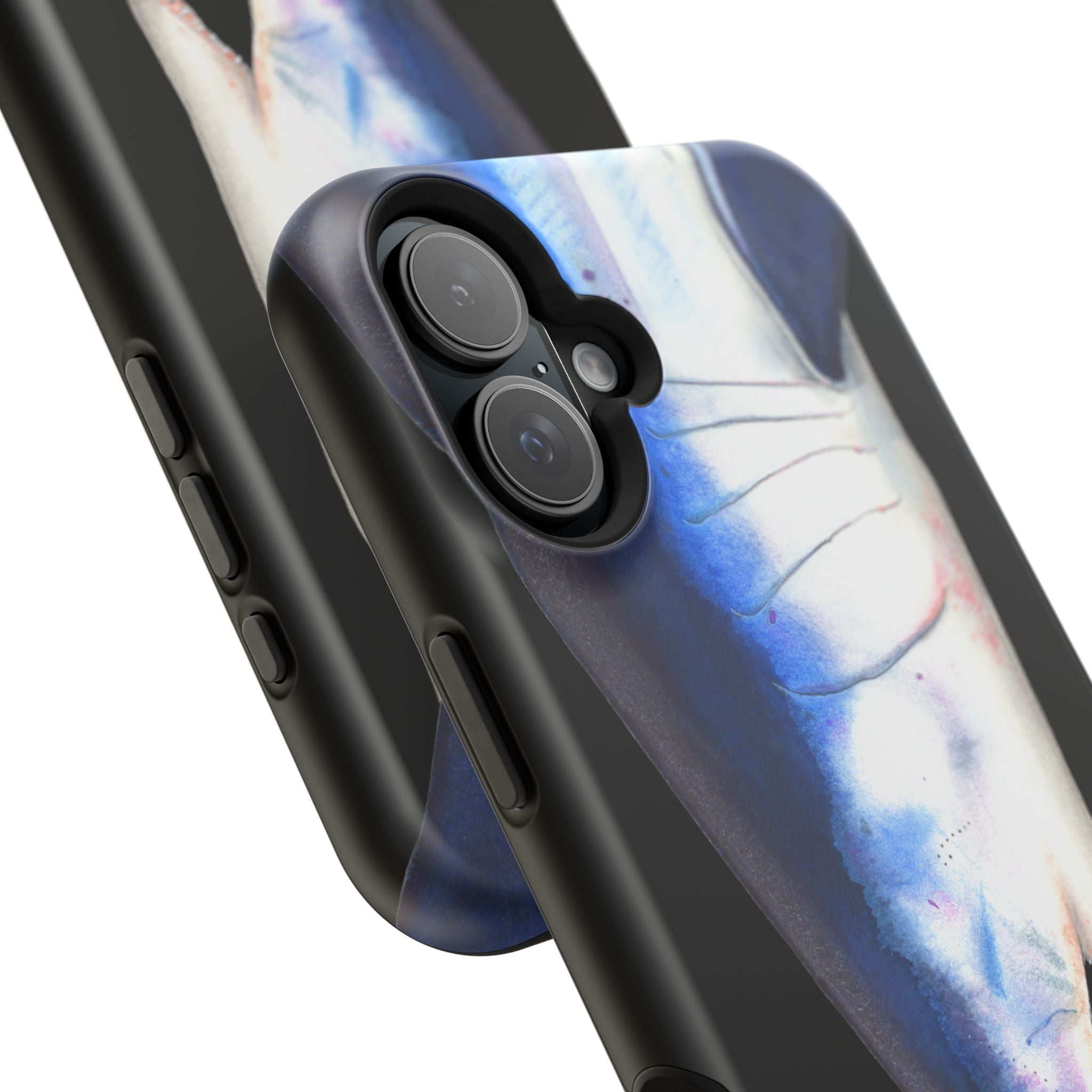 Mako Shark Face MagSafe Black iPhone Case