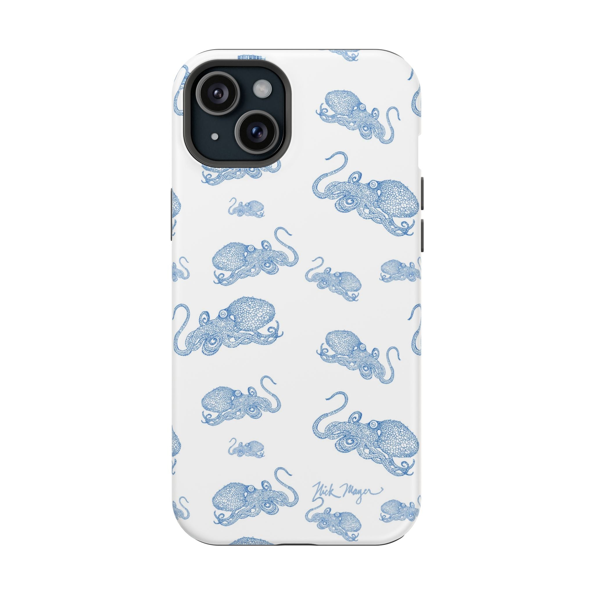 NEW Blue Octopus 2 MagSafe iPhone Case