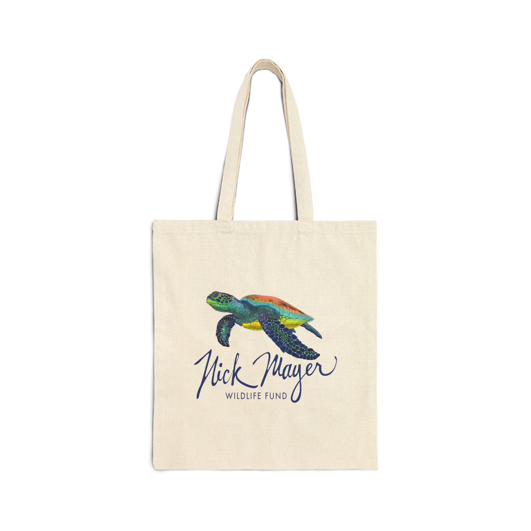 Nick Mayer Wildlife Fund Cotton Canvas Tote Bag