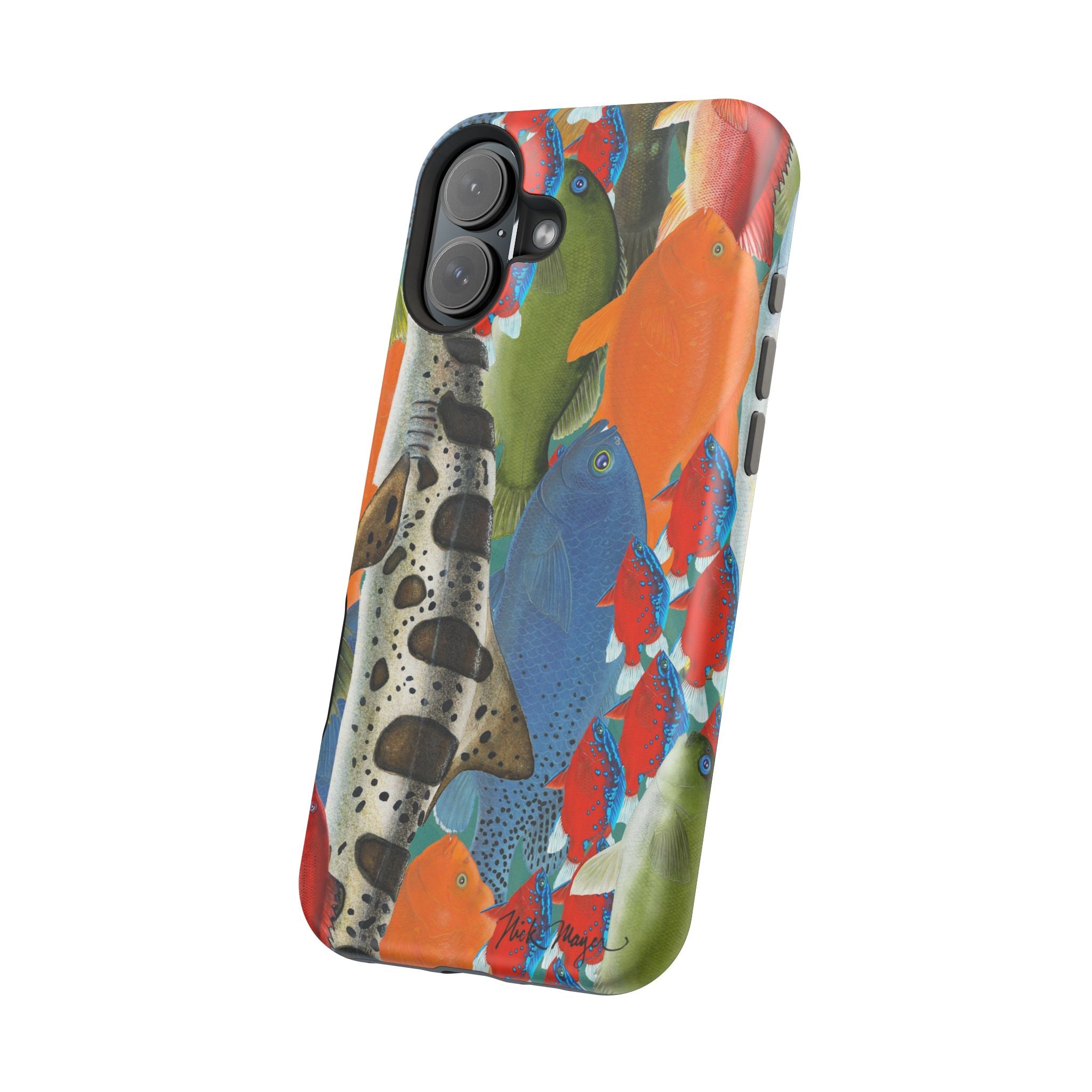 California Dive Fish MagSafe iPhone Case