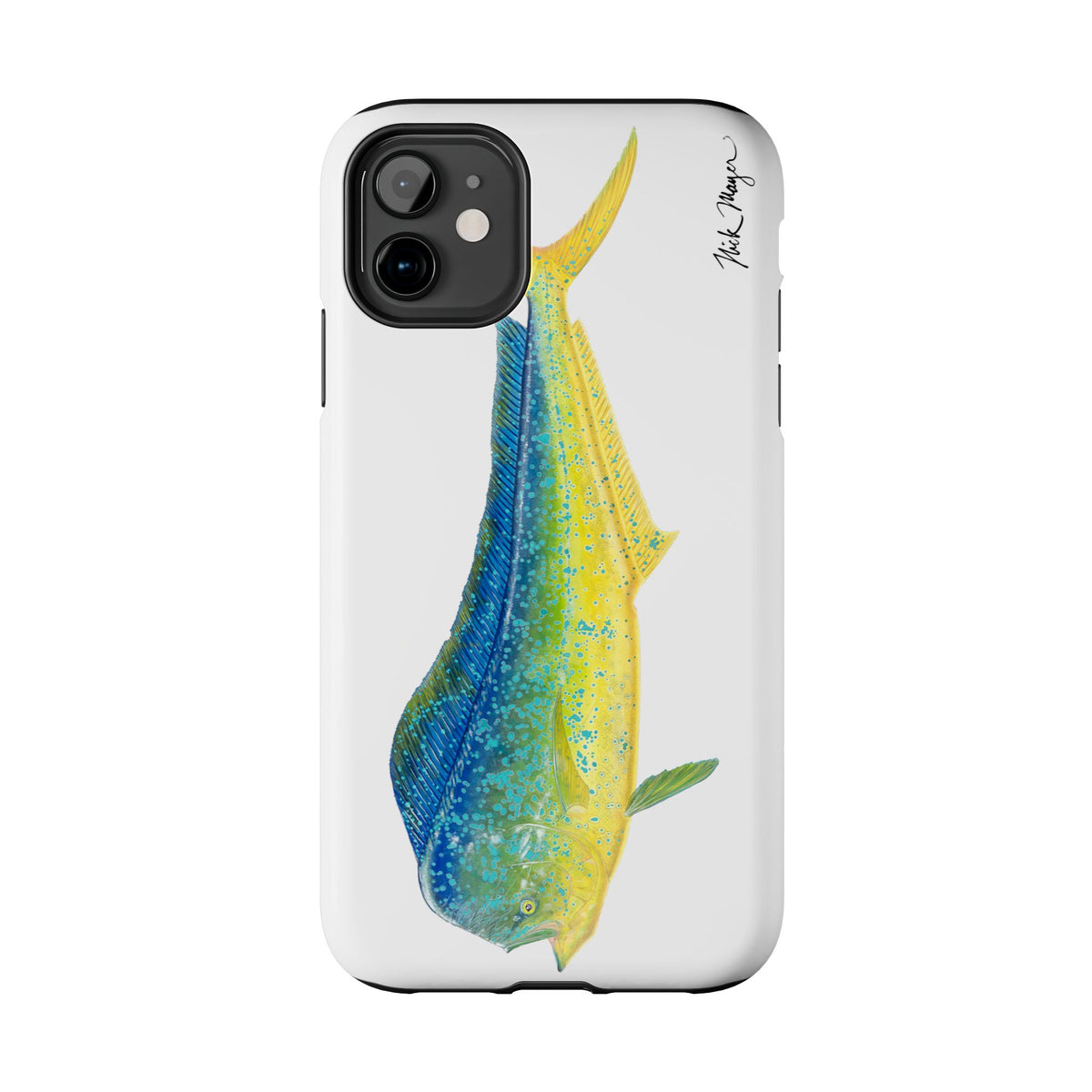 Bull Mahi White Phone Case (iPhone) Printify
