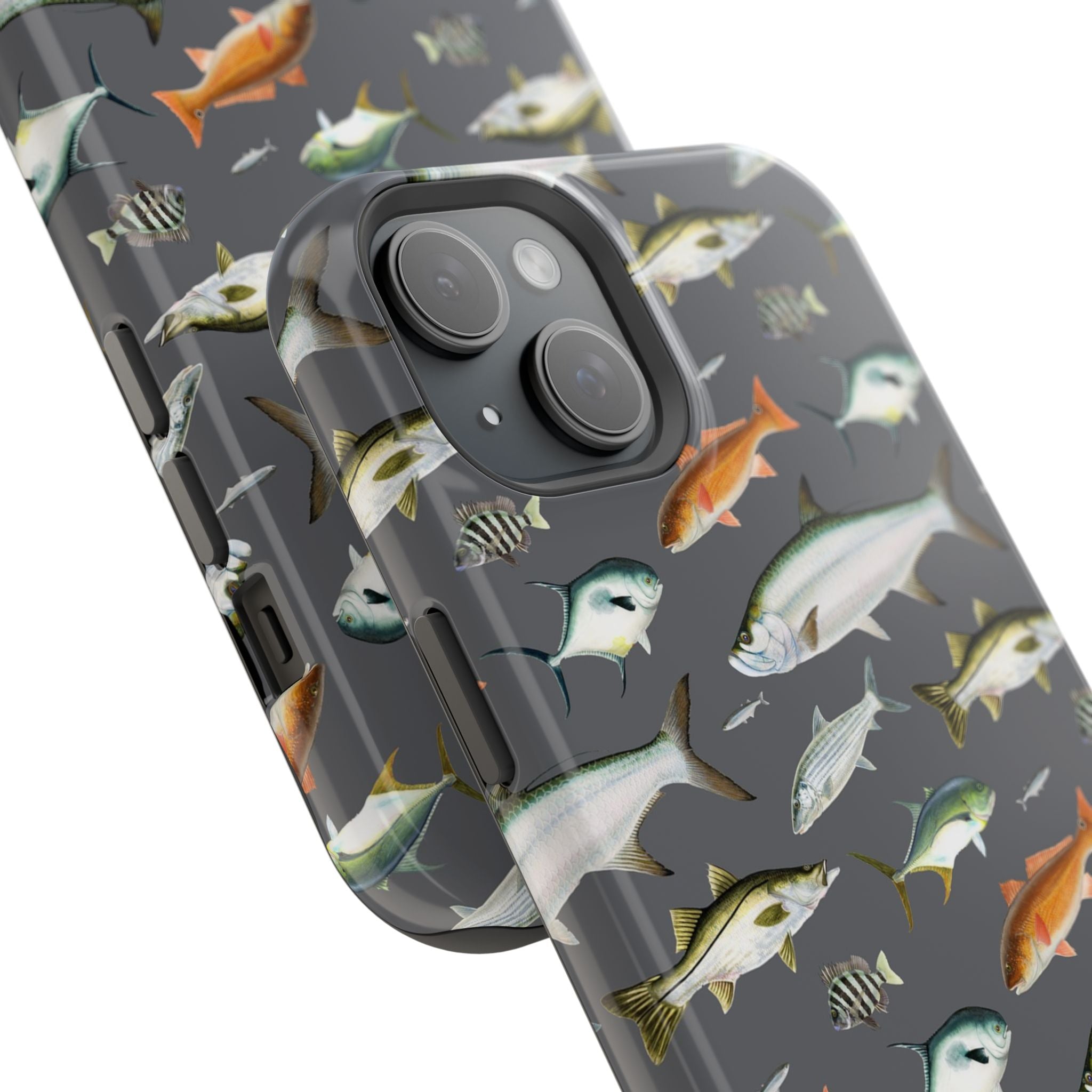 NEW Southern Fish Grey MagSafe iPhone Case