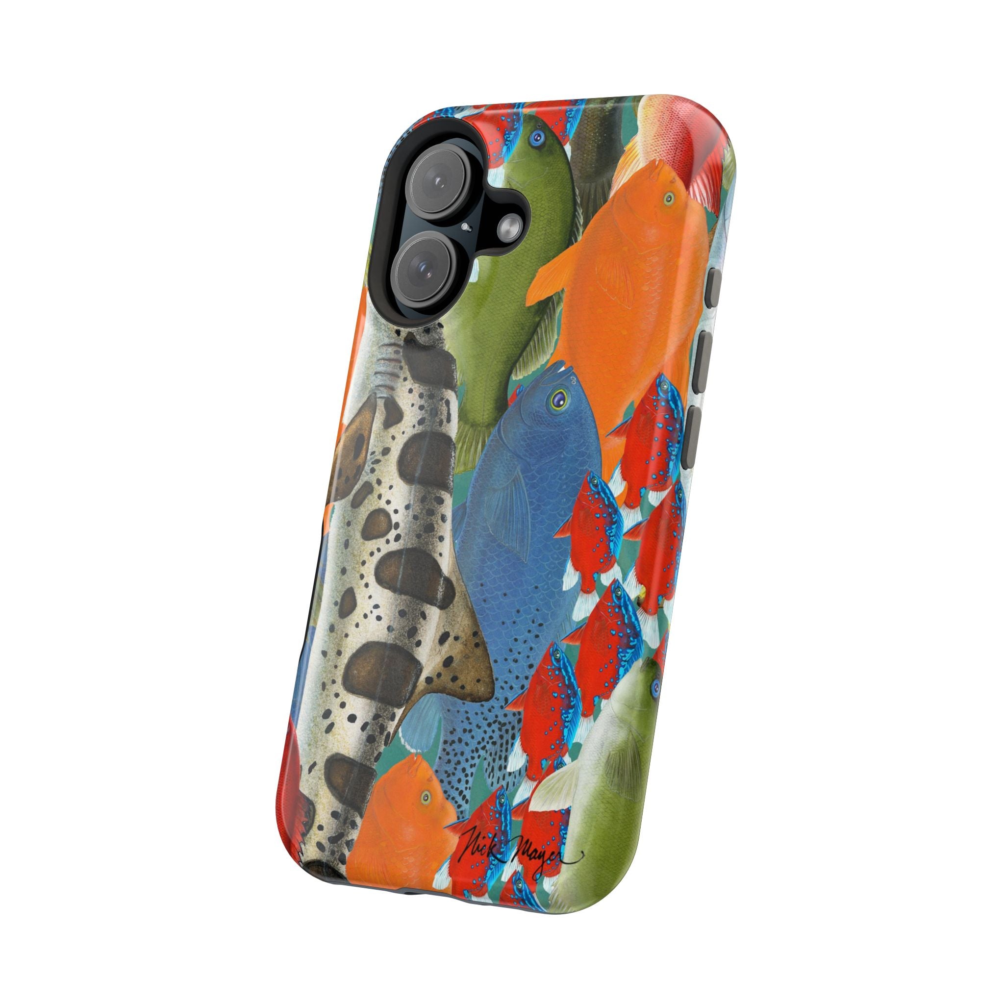 California Dive Fish MagSafe iPhone Case
