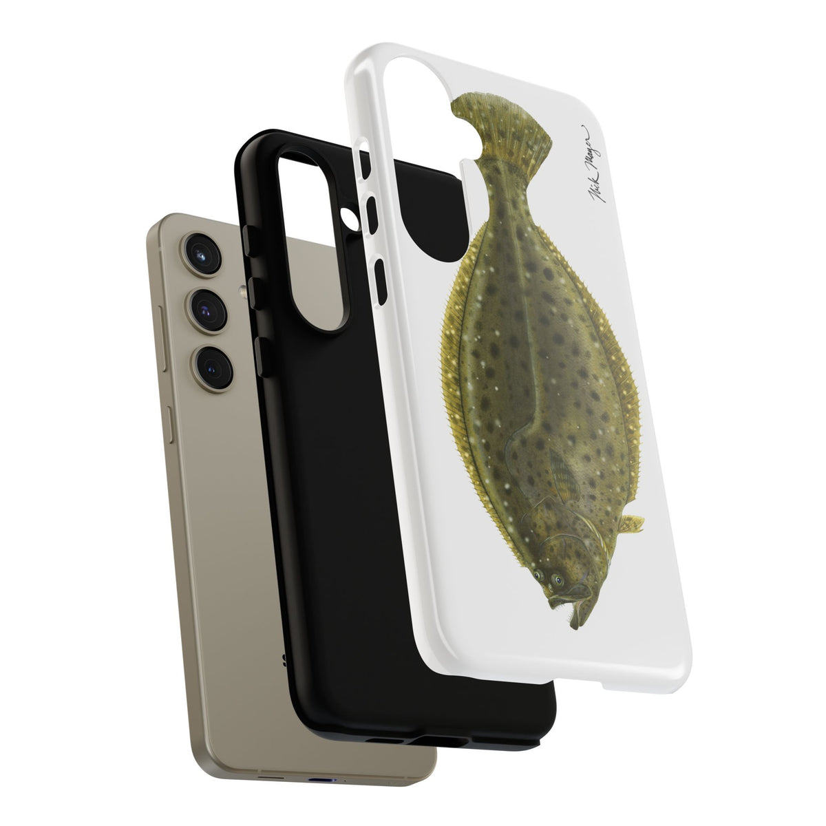 Fluke/ Flounder Phone Case (Samsung) Printify