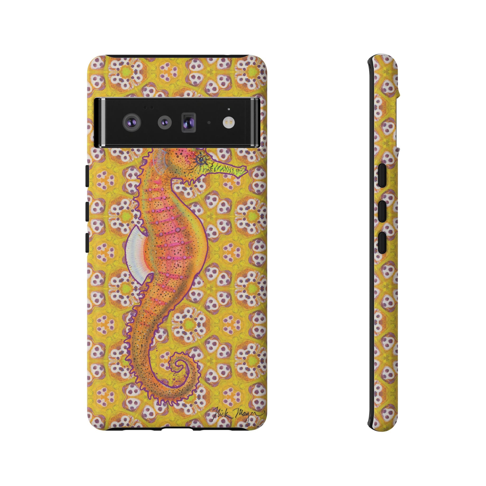 Psychedelic Seahorse Phone Case (Samsung) Printify