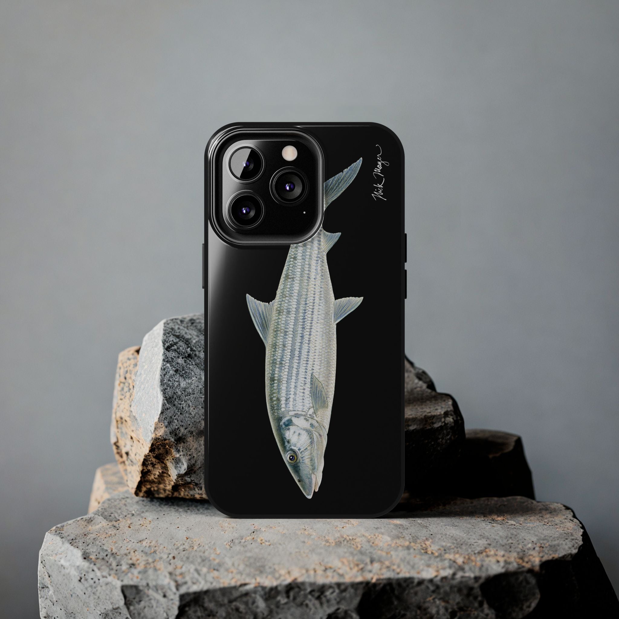 Bonefish Black Phone Case (iPhone)