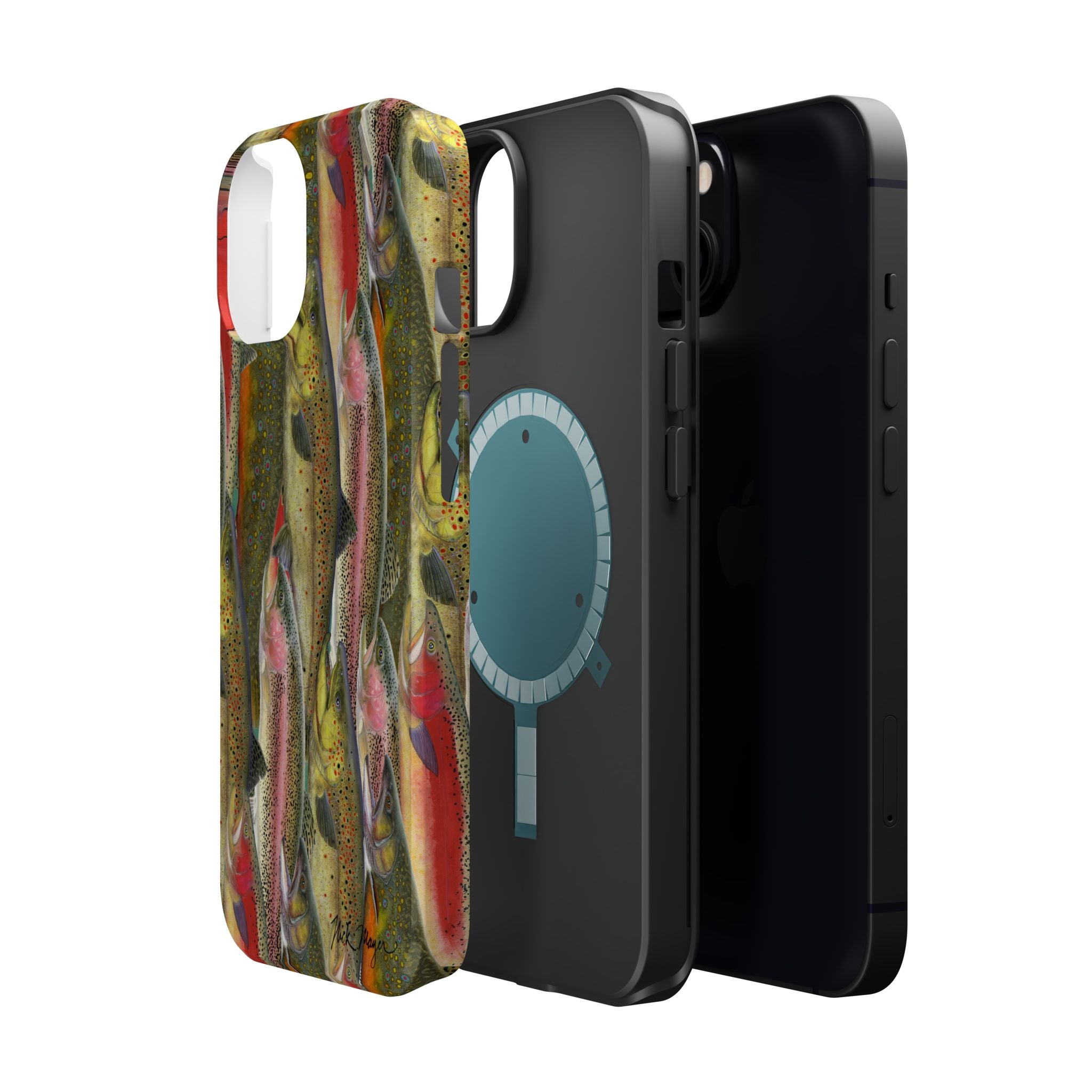 Trout Angler MagSafe iPhone Case