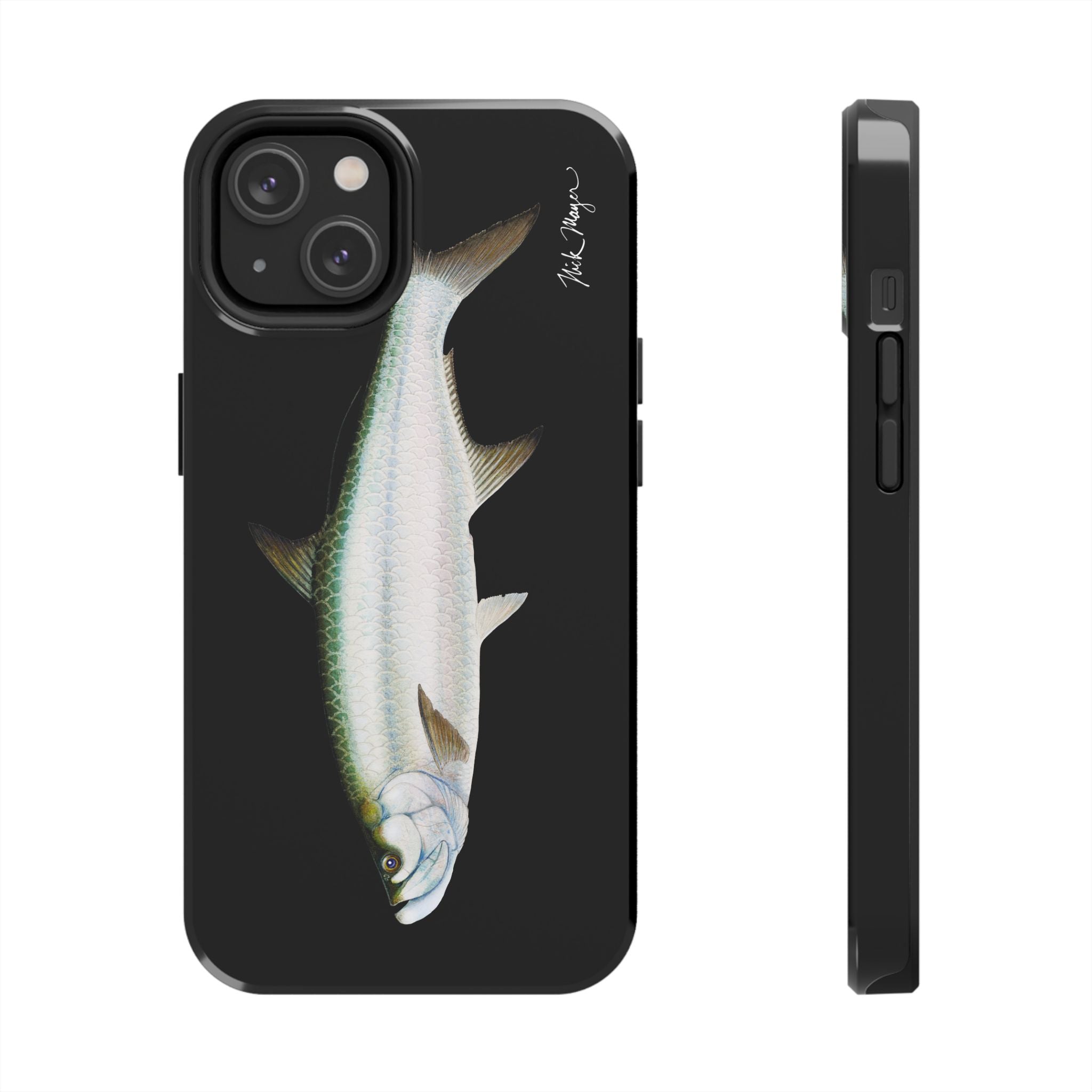 Tarpon Black Phone Case (iPhone)