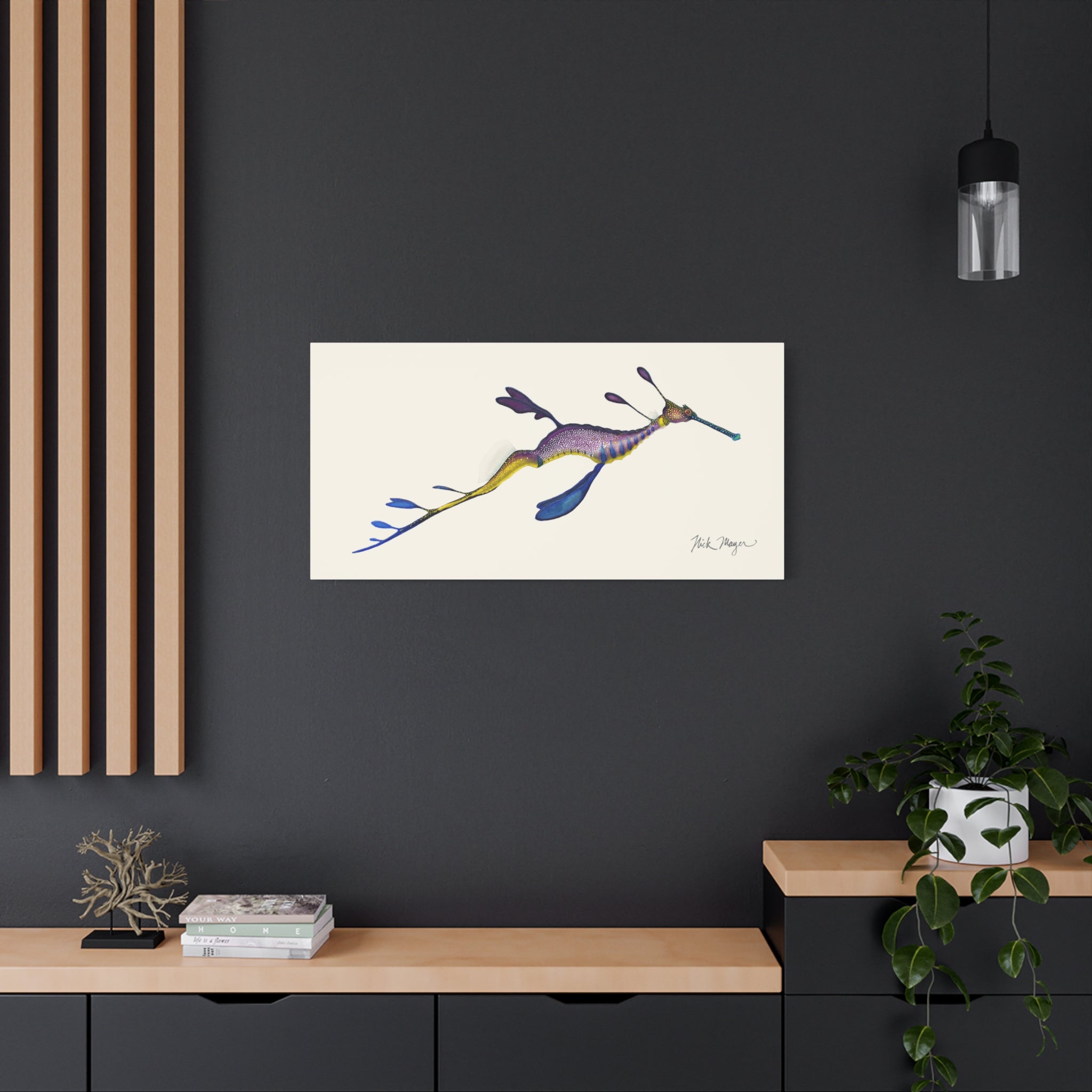 Weedy Sea Dragon Canvas Print