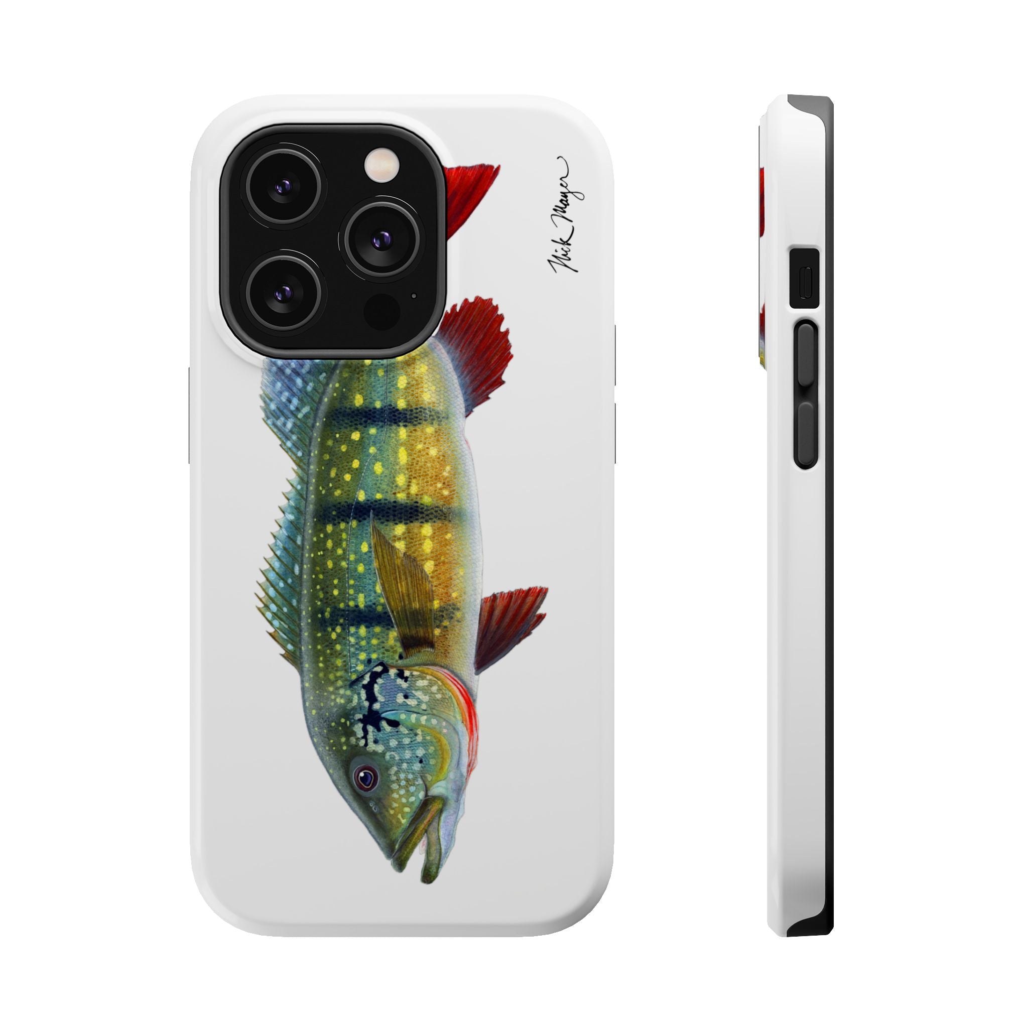 Peacock Bass MagSafe iPhone Case