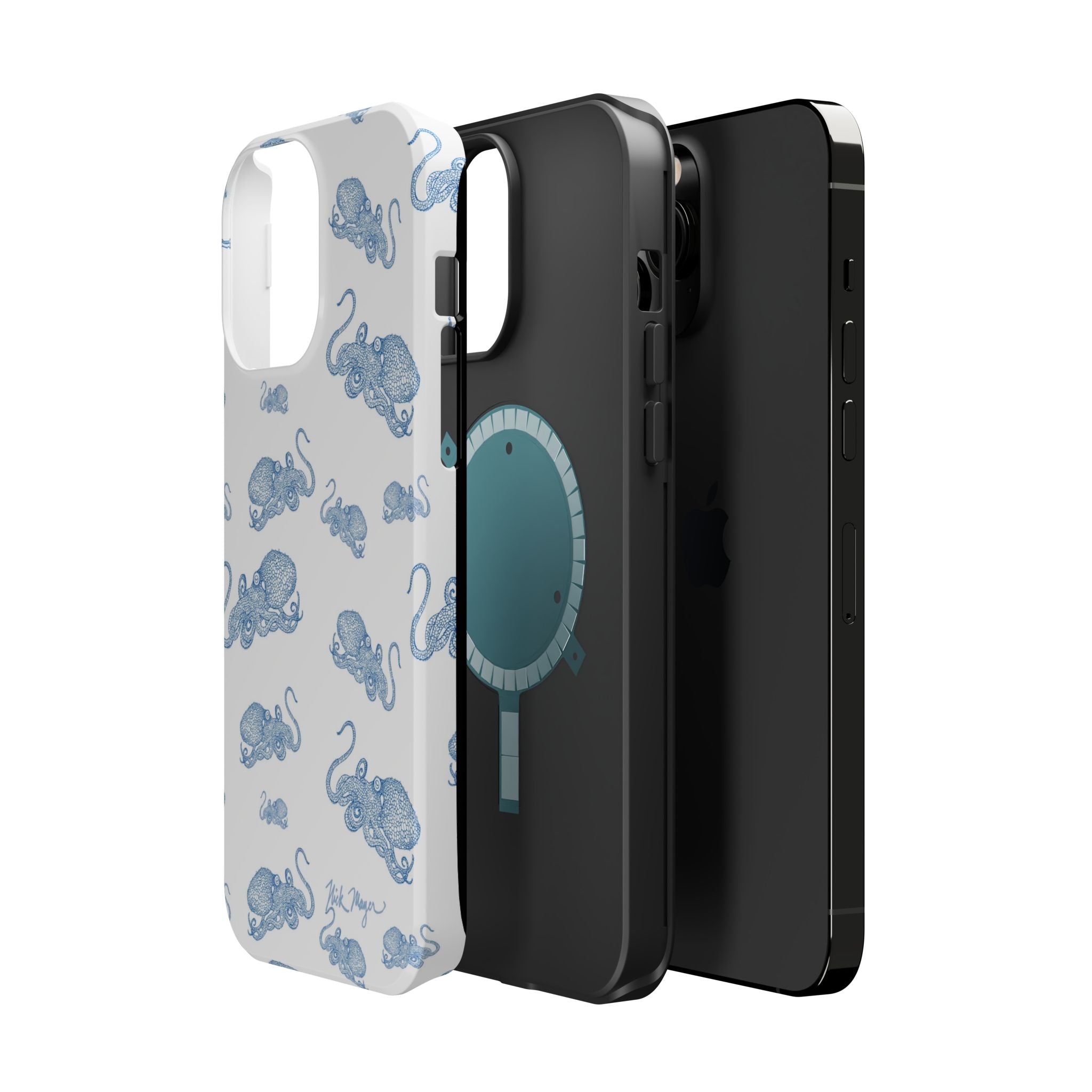 NEW Blue Octopus 2 MagSafe iPhone Case