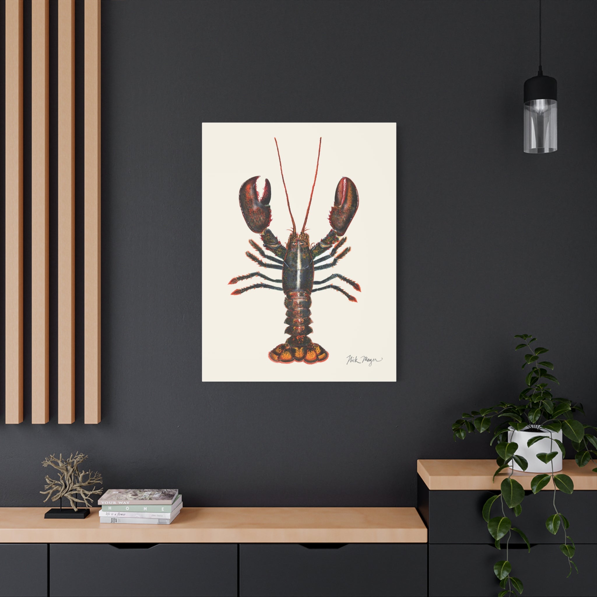 Northern Lobster Canvas Print