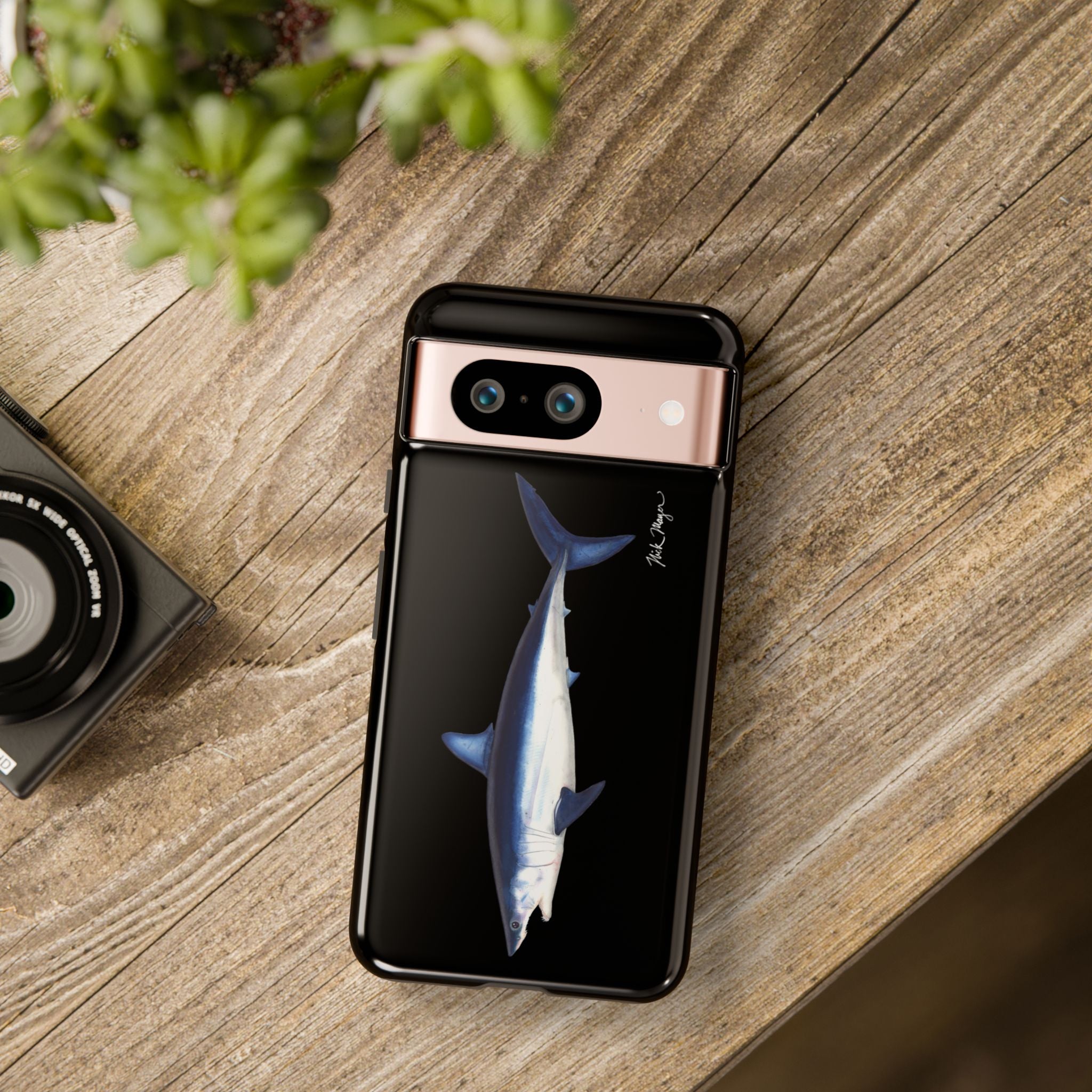 Mako Shark Black Phone Case (Samsung)