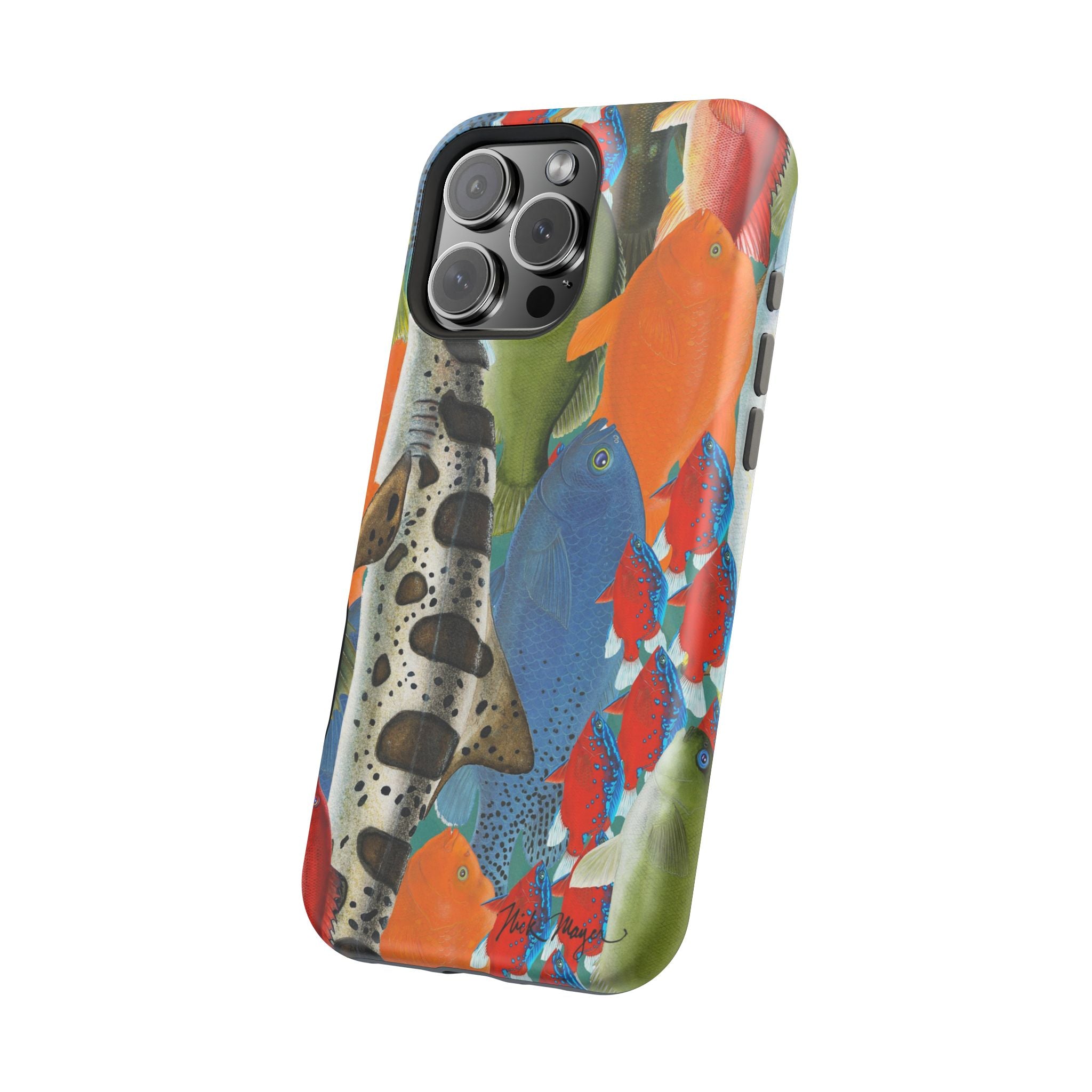 California Dive Fish MagSafe iPhone Case