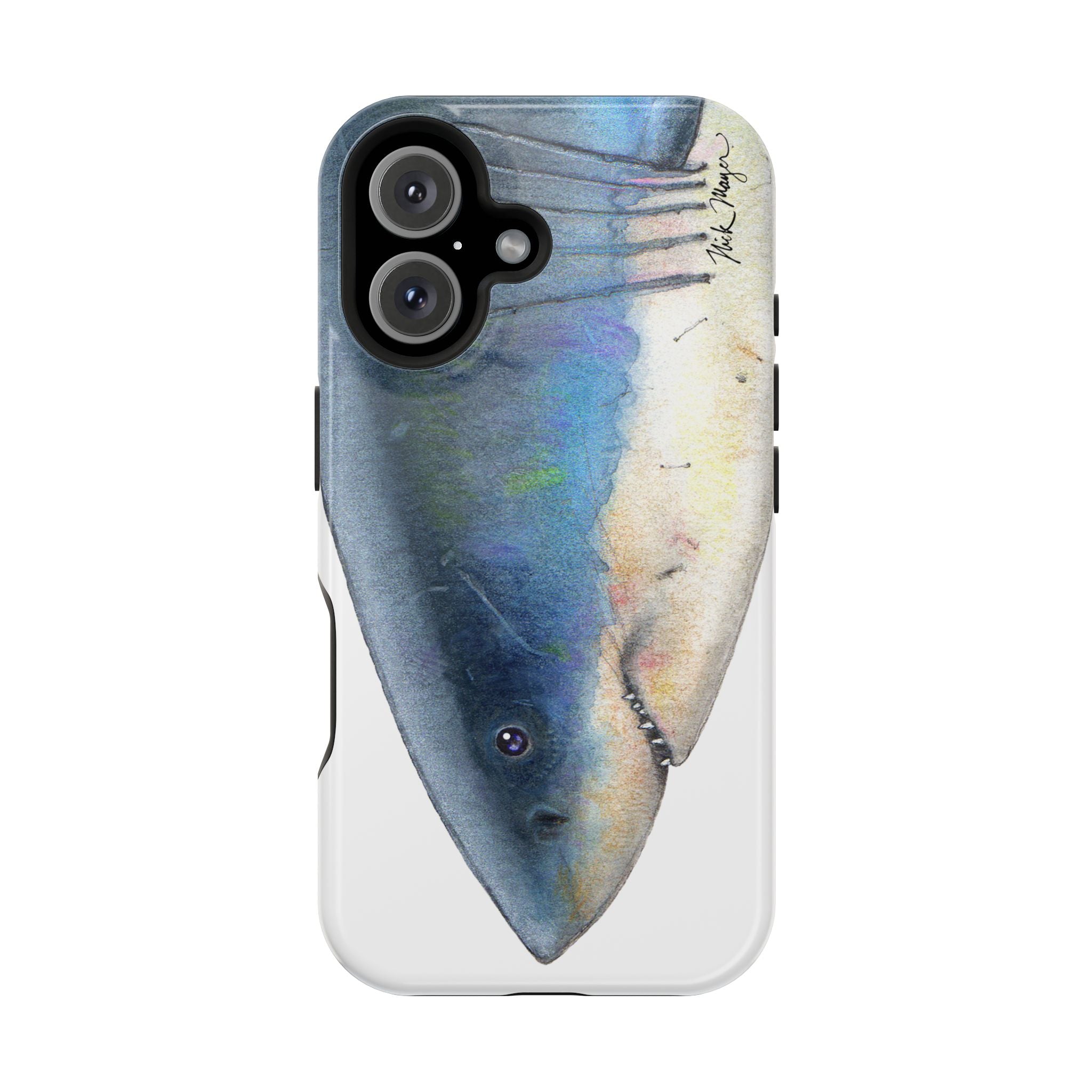 Great White Shark Face MagSafe iPhone Case
