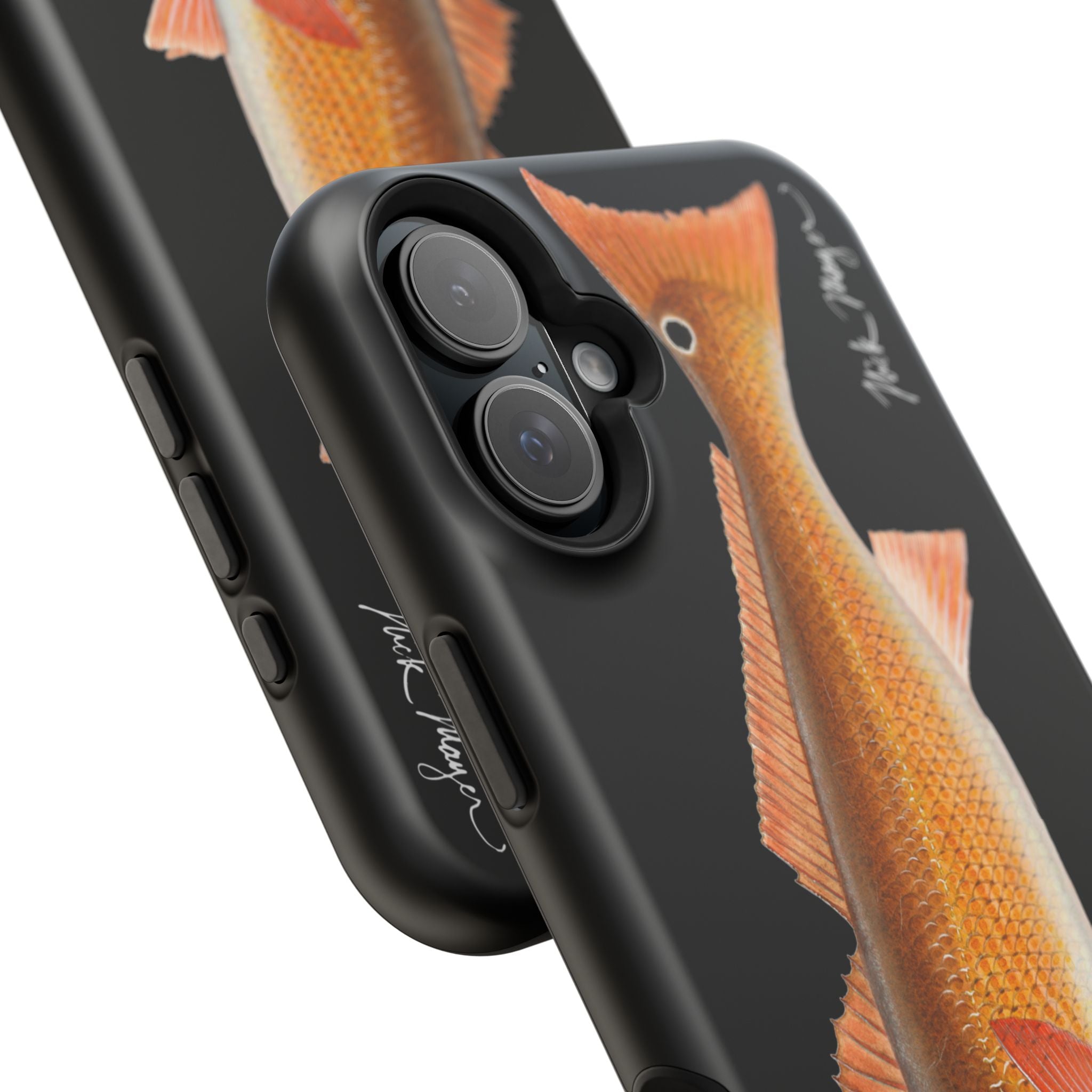 Redfish MagSafe Black iPhone Case
