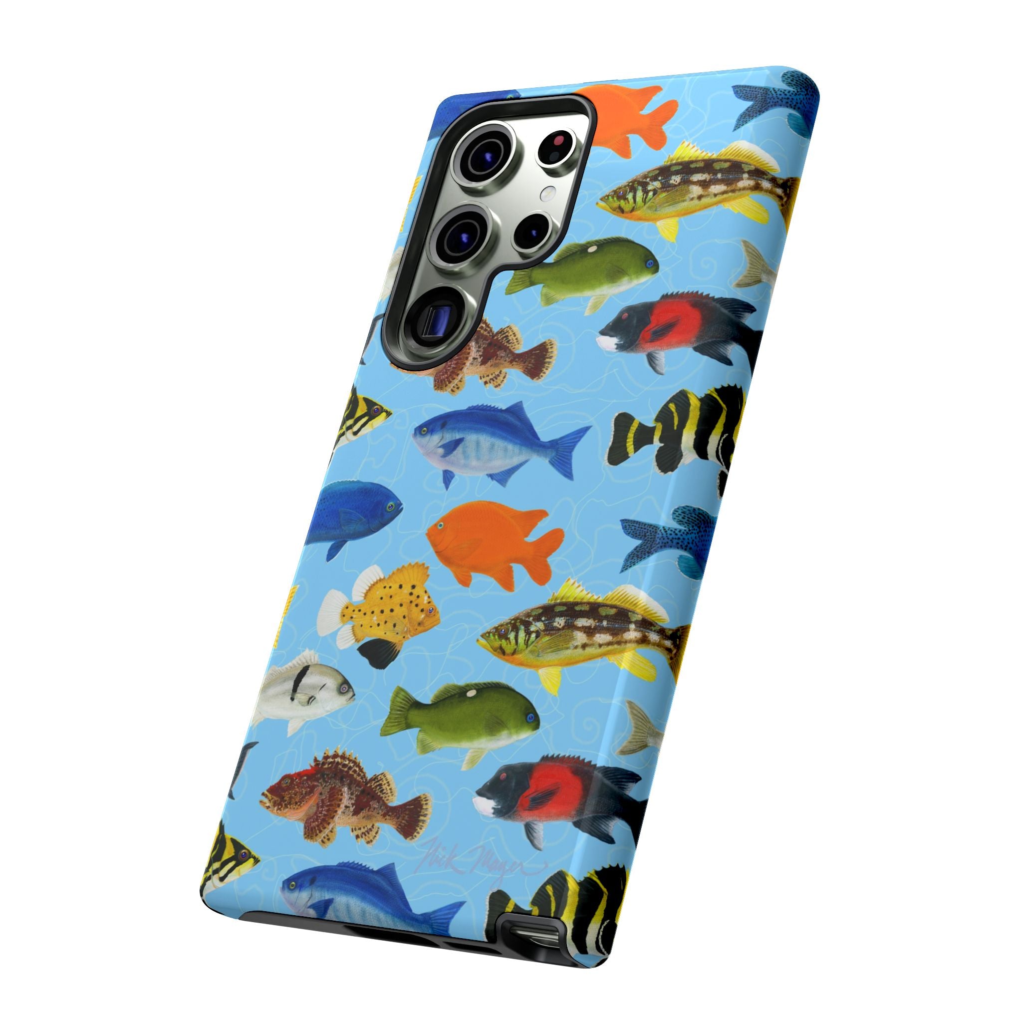 NEW California Fish Blue Phone Case (Samsung)