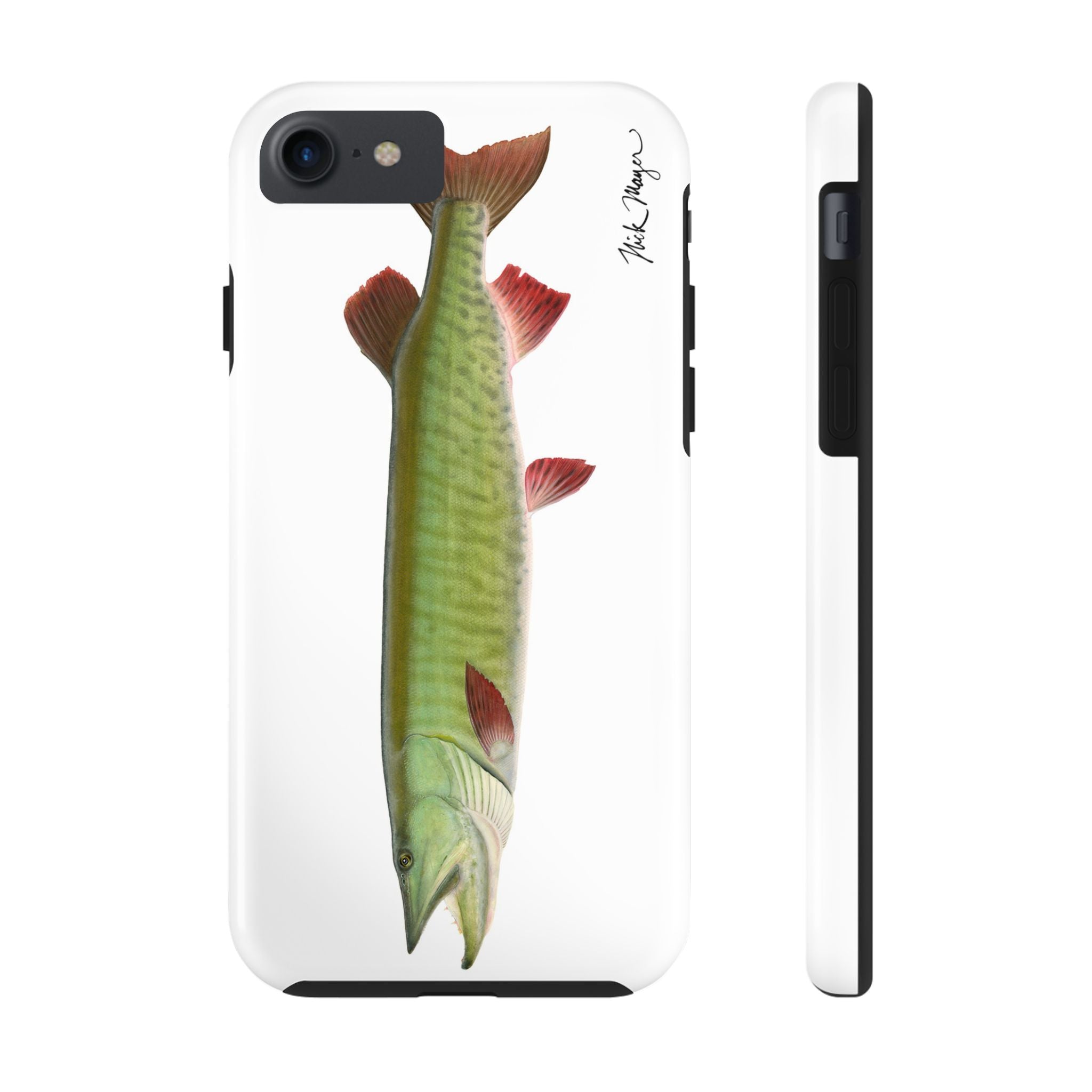 Trophy Muskie White Phone Case (iPhone)