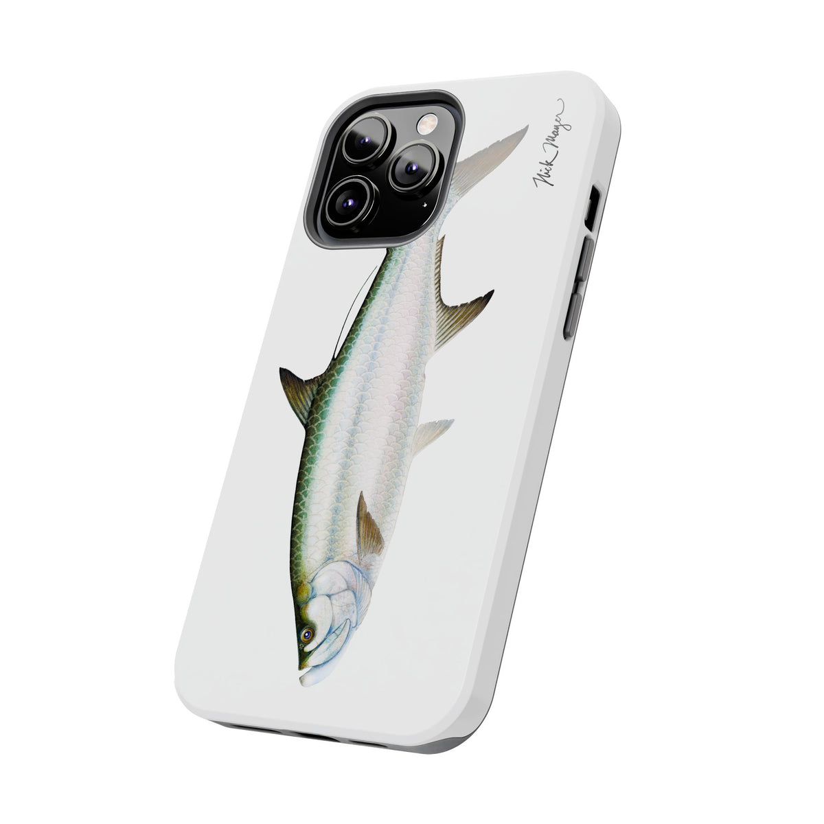 Tarpon White Phone Case (iPhone) Printify