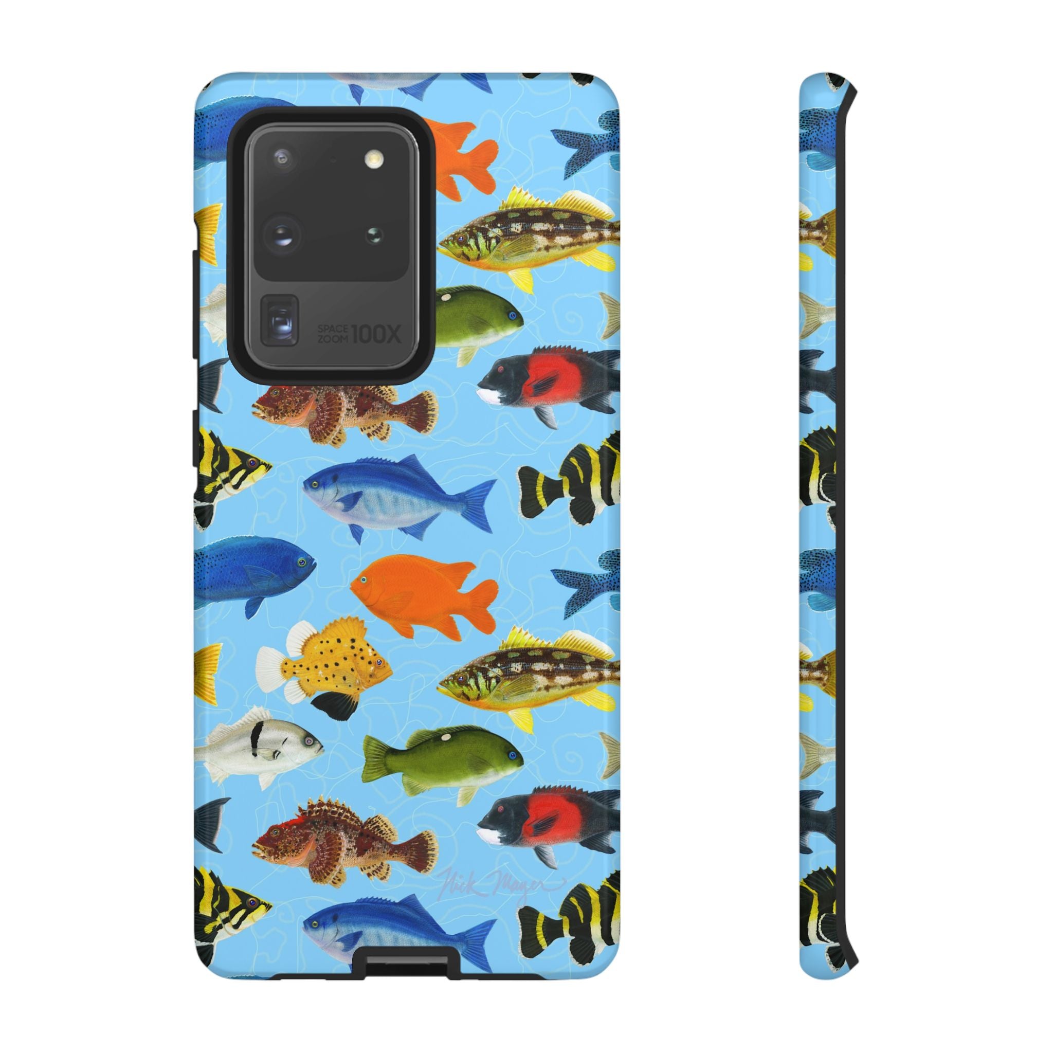 NEW California Fish Blue Phone Case (Samsung)