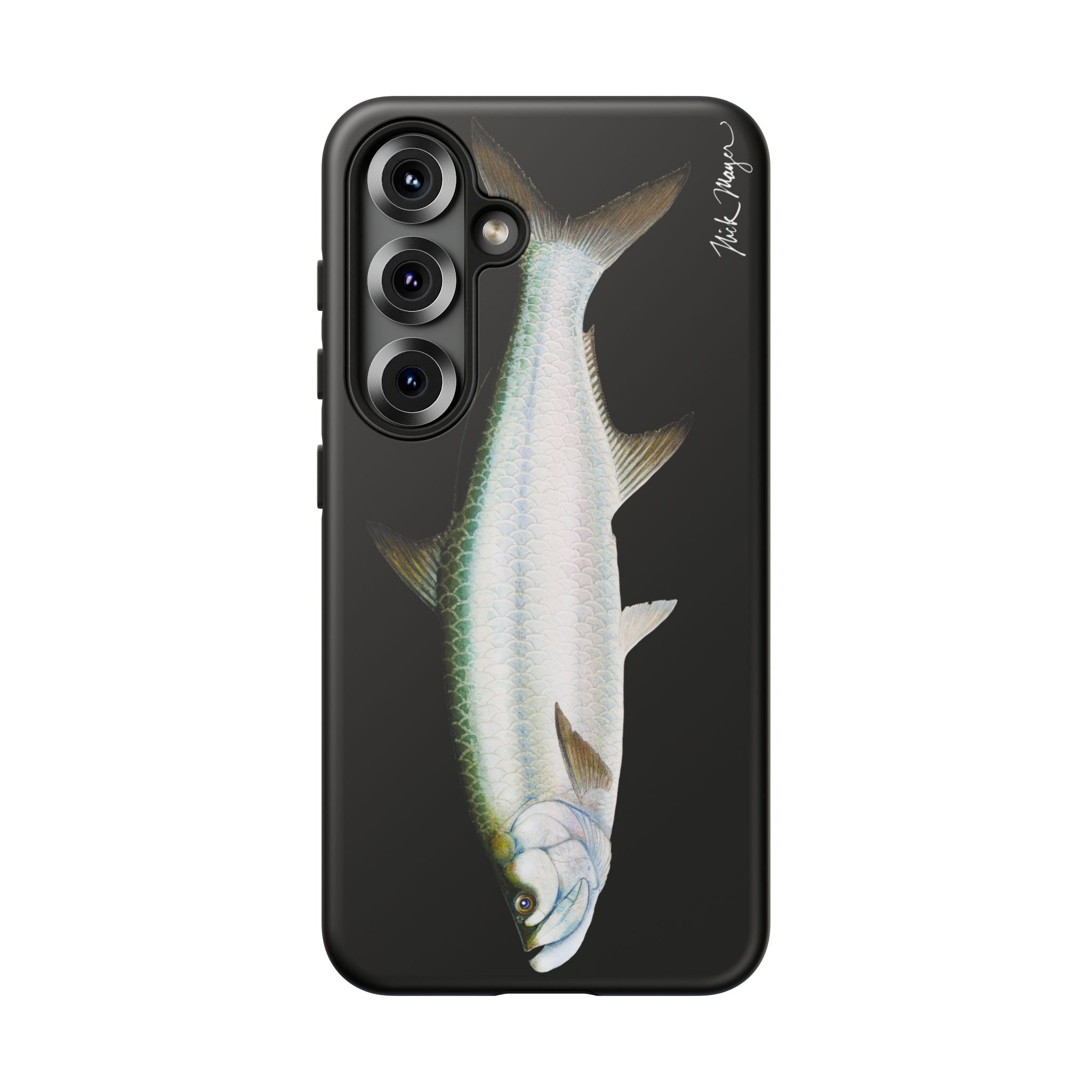 Tarpon Black Phone Case (Samsung) Printify