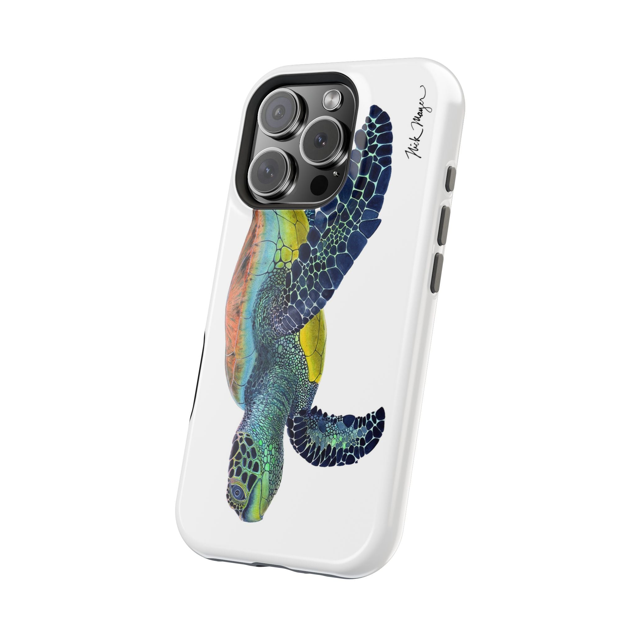Green Sea Turtle II MagSafe iPhone Case