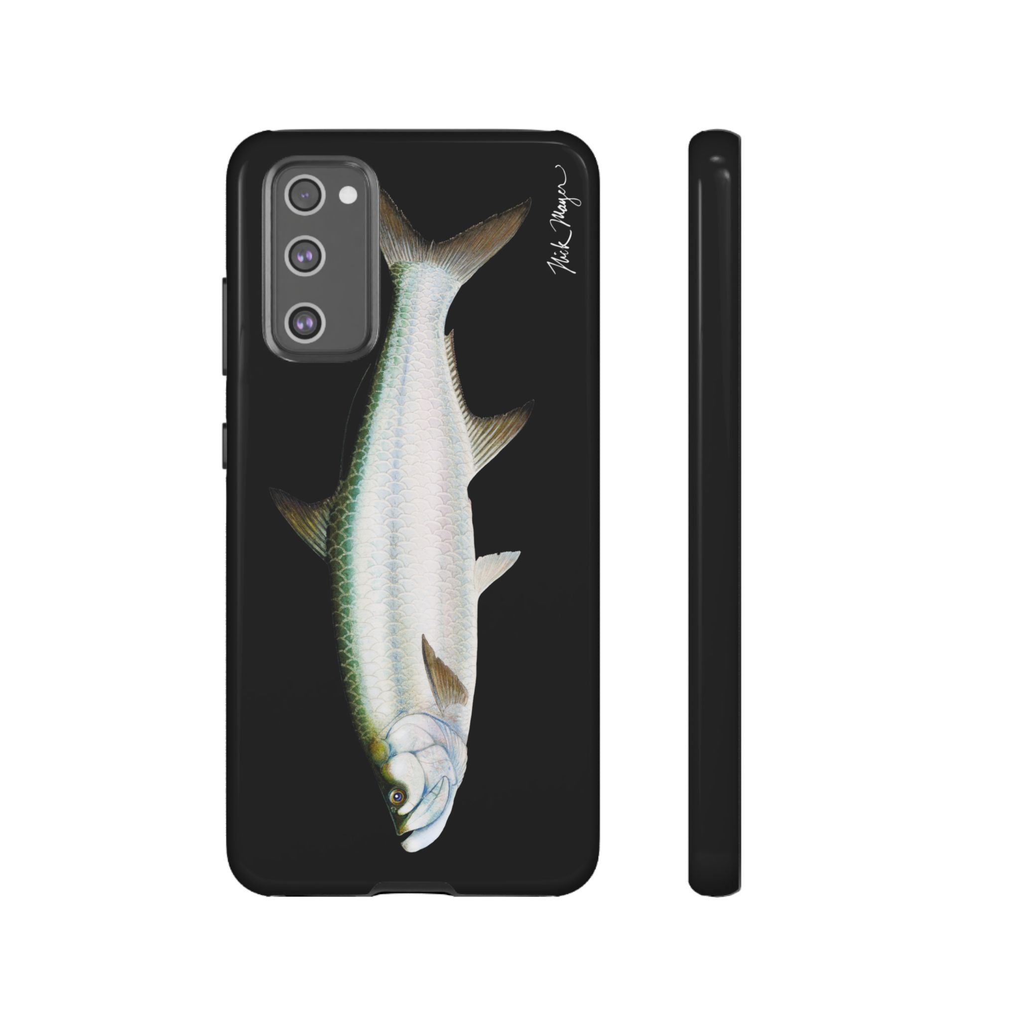 Tarpon Black Phone Case (Samsung) Printify