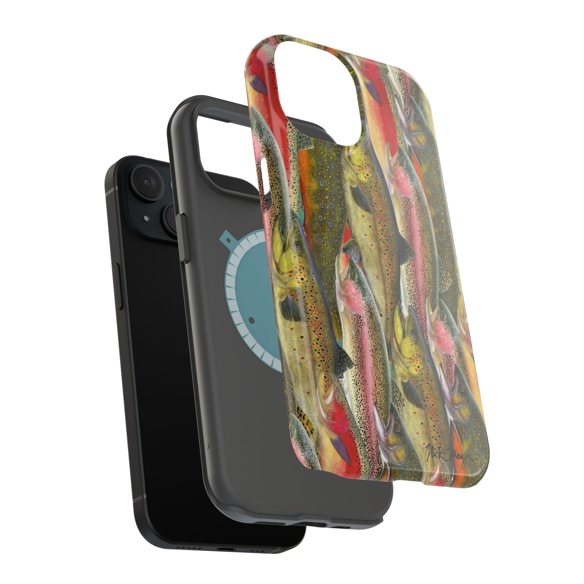 Trout Angler MagSafe iPhone Case