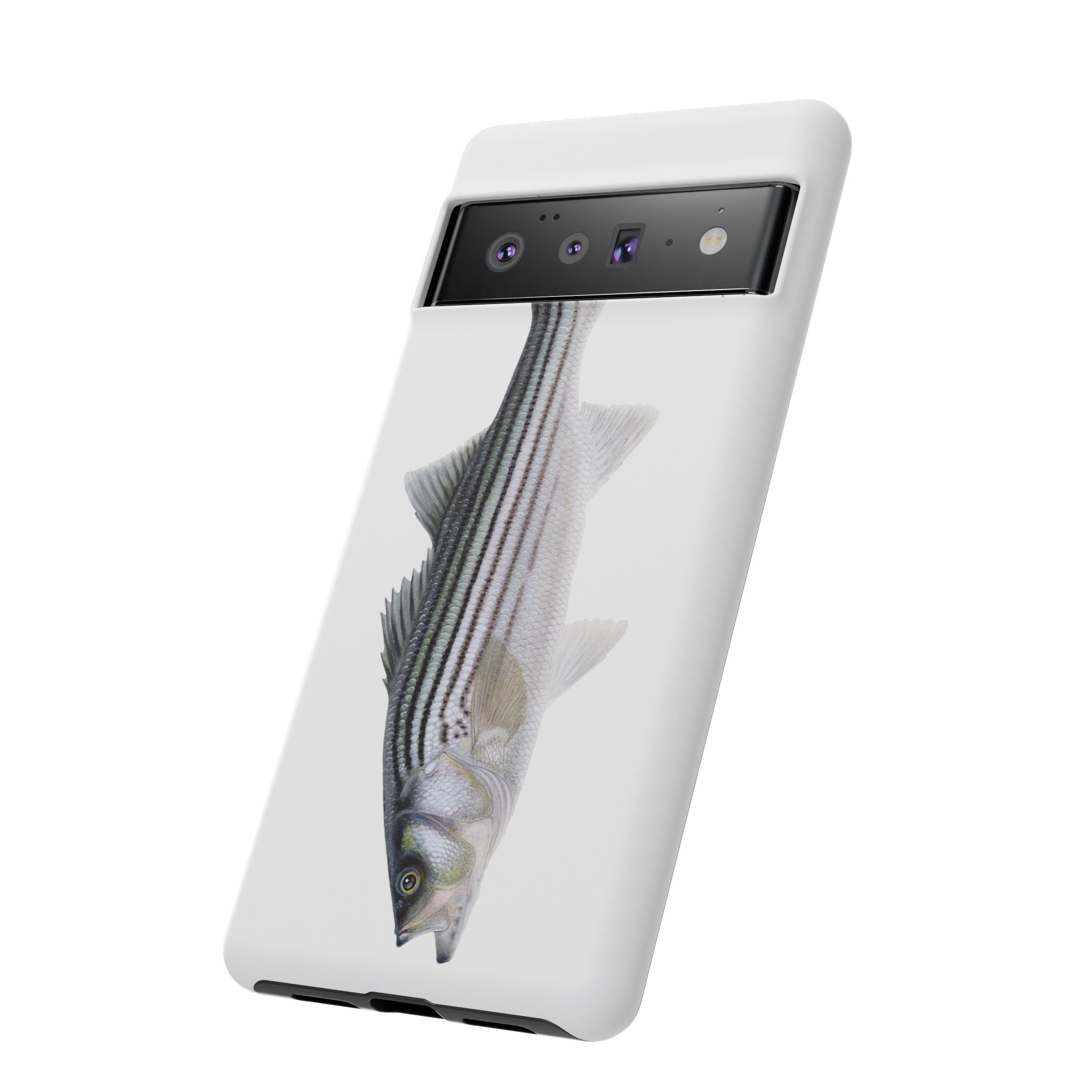 Schoolie Striper White Phone Case (Samsung) Printify