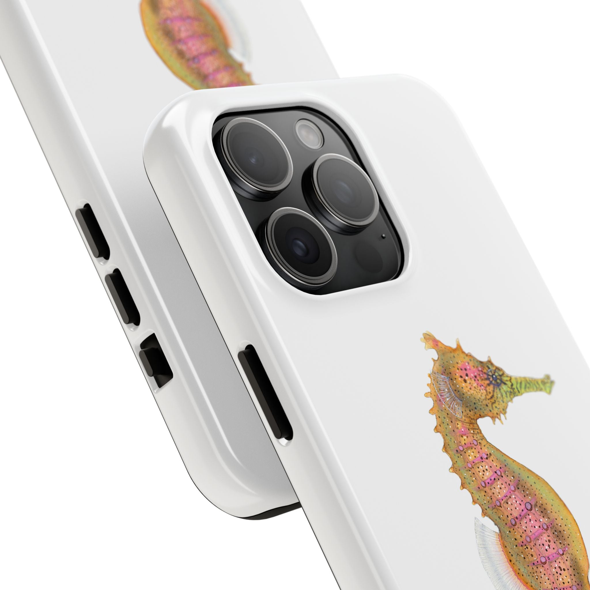 Pink Seahorse Phone Case (iPhone)