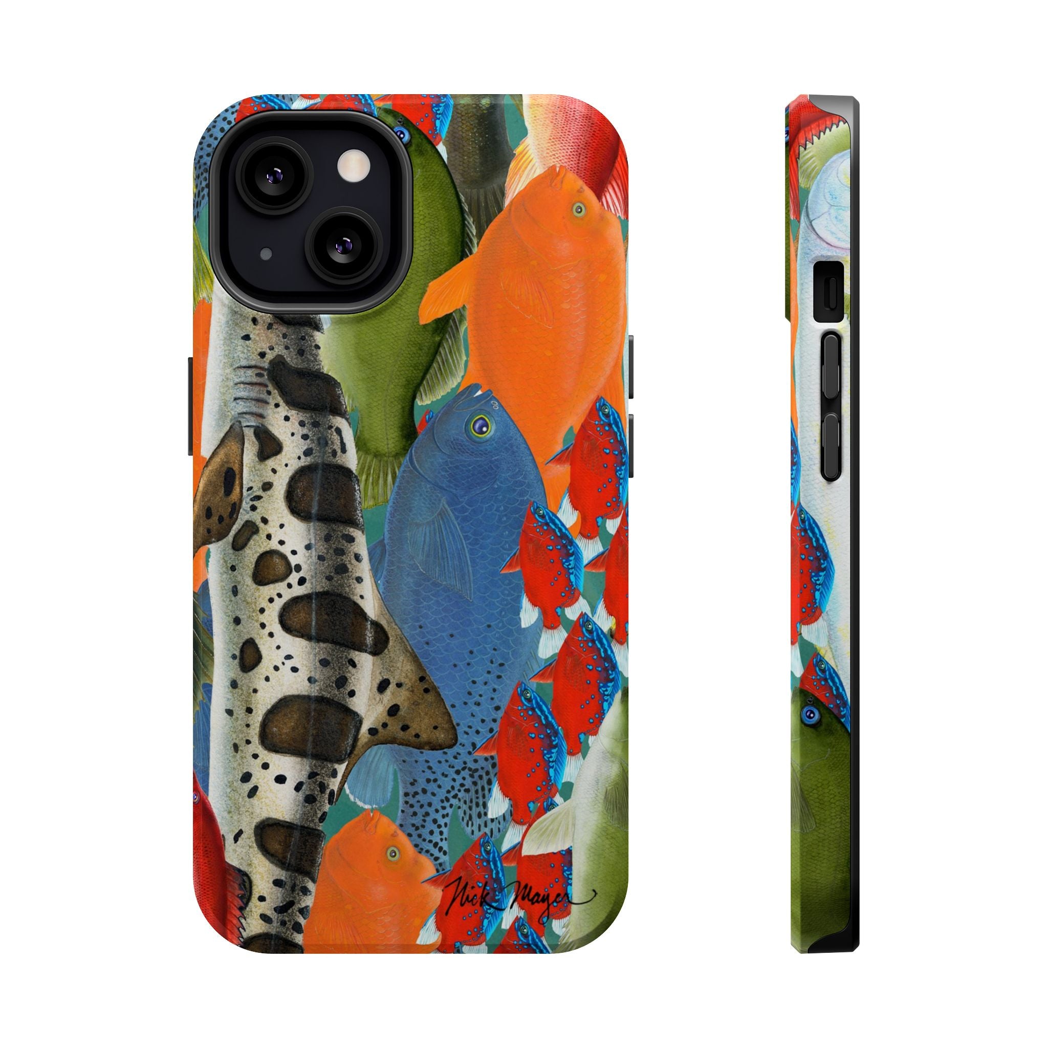 California Dive Fish MagSafe iPhone Case