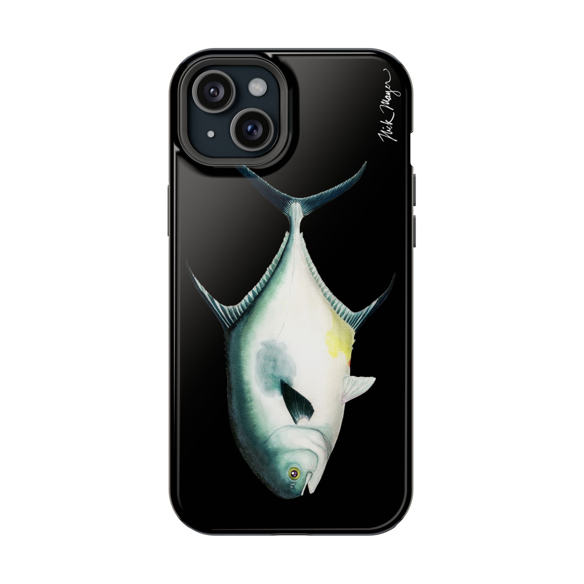 Atlantic Permit MagSafe Black iPhone Case