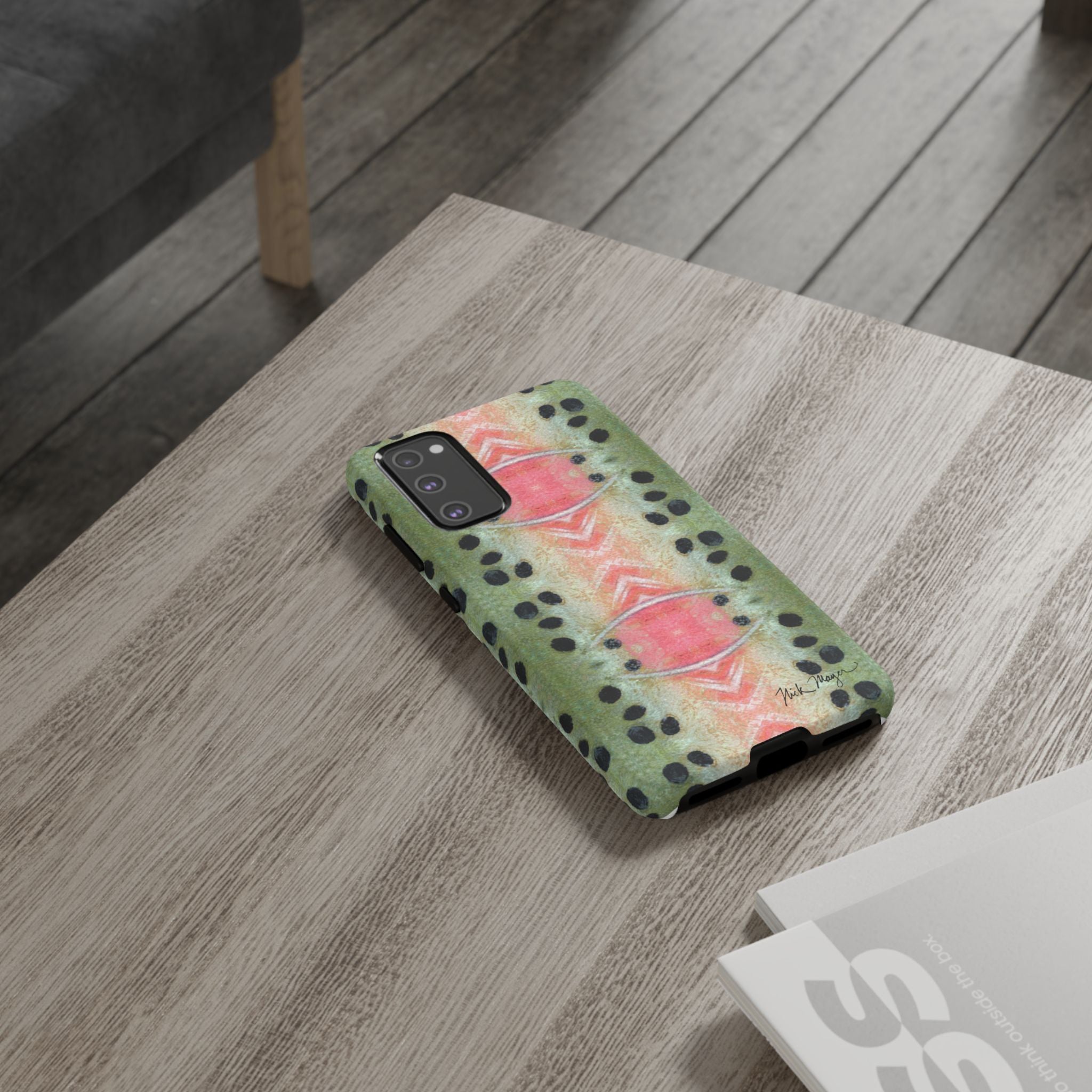 Rainbow Trout Pattern Phone Case (Samsung) Printify
