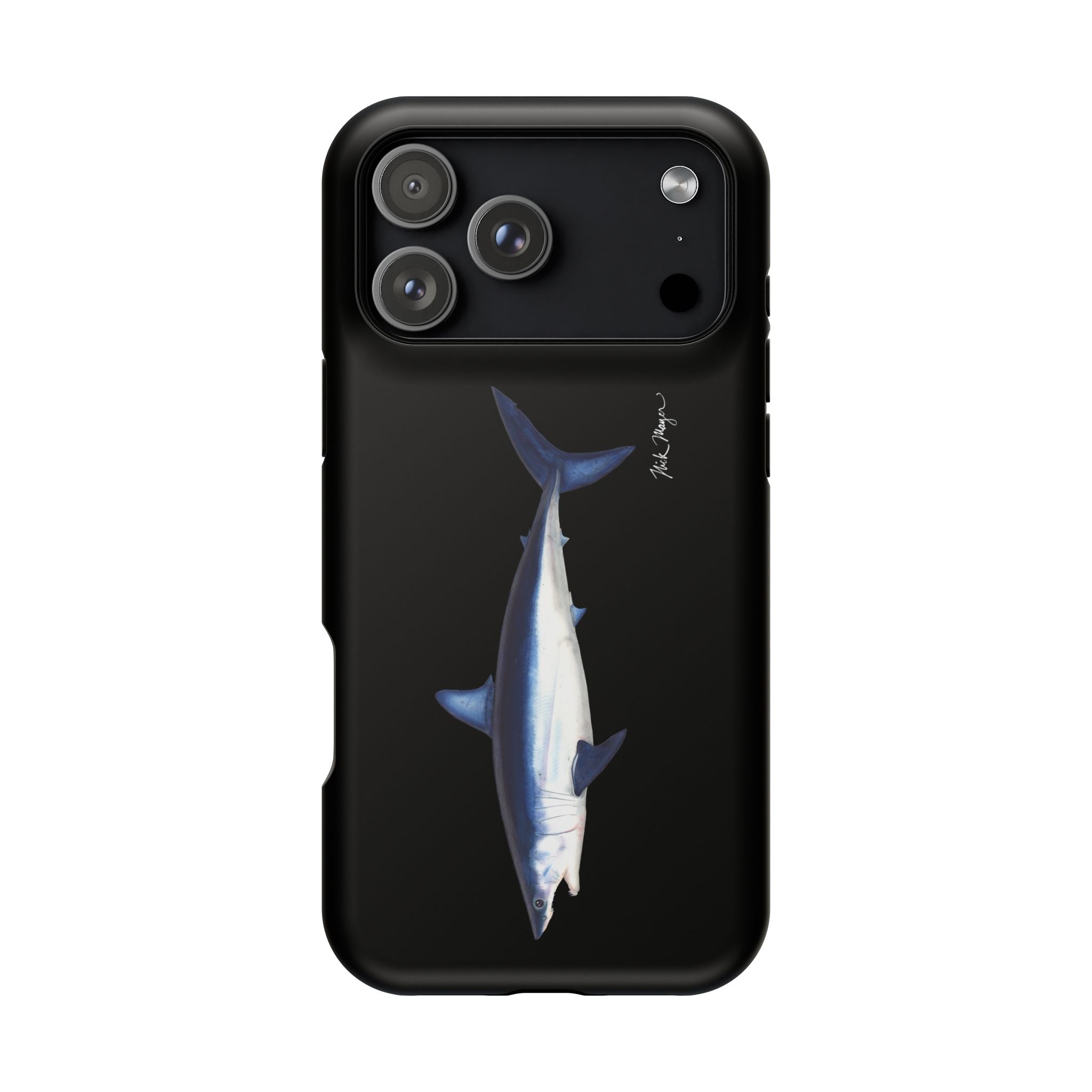 Mako Shark MagSafe Black iPhone Case