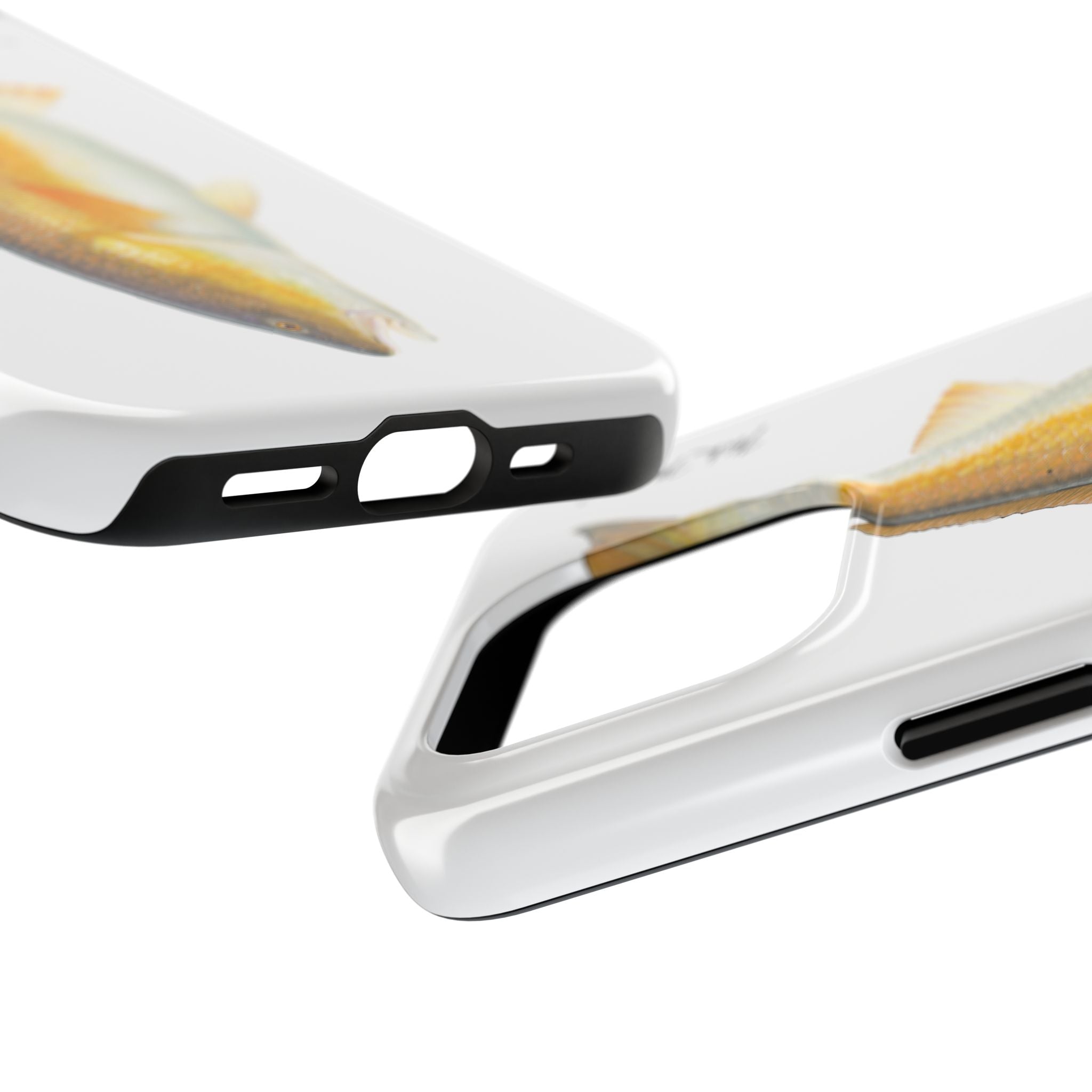 Bull Redfish White Phone Case (iPhone)