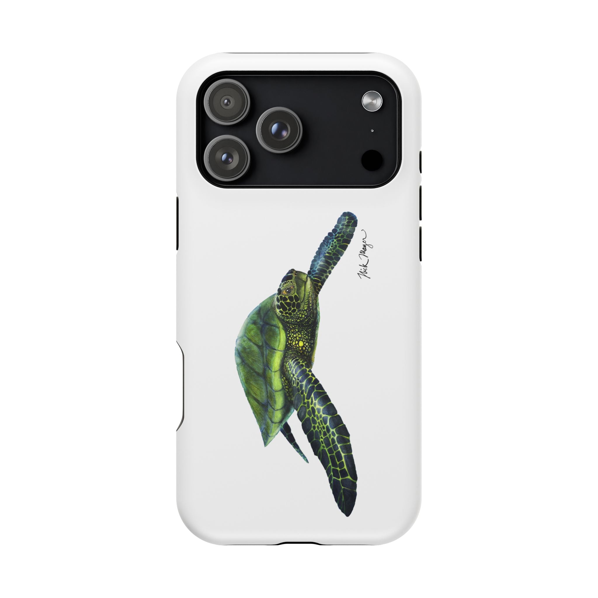 Green Sea Turtle MagSafe iPhone Case