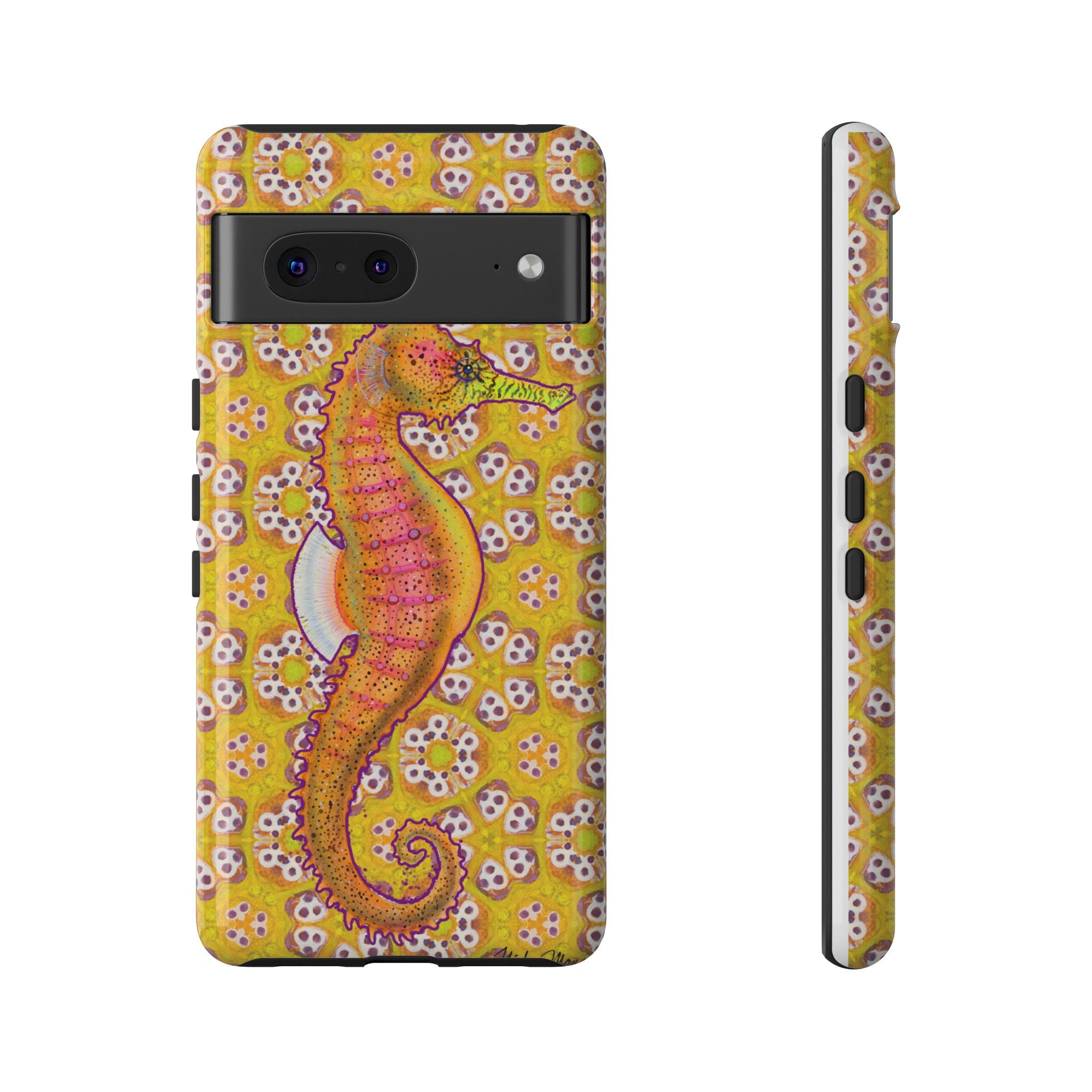 Psychedelic Seahorse Phone Case (Samsung) Printify