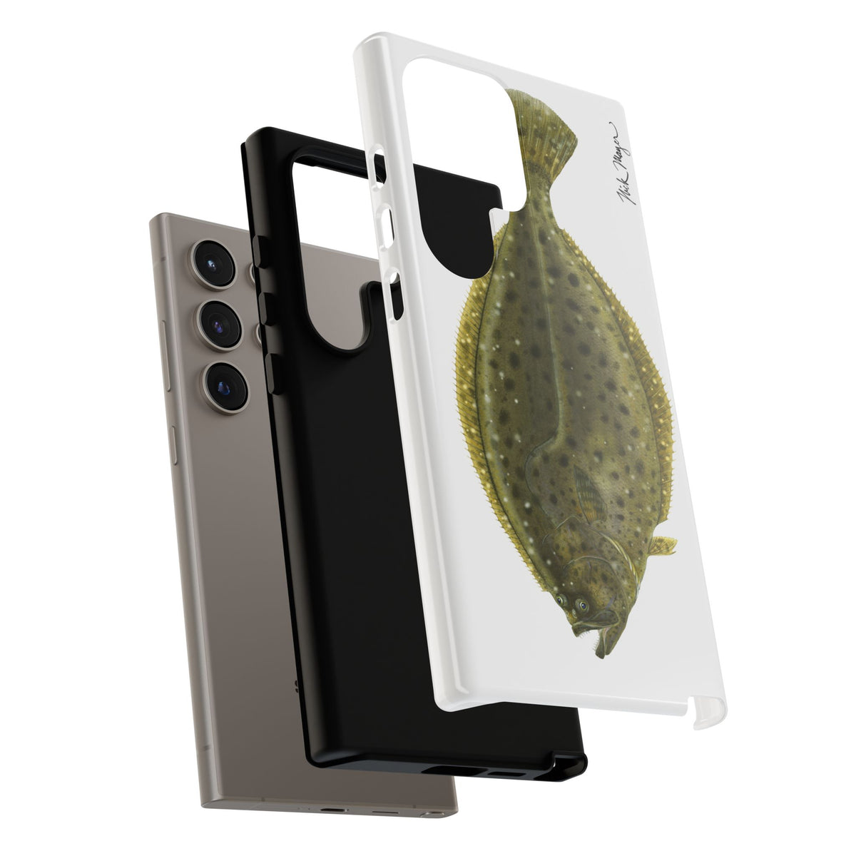 Fluke/ Flounder Phone Case (Samsung) Printify