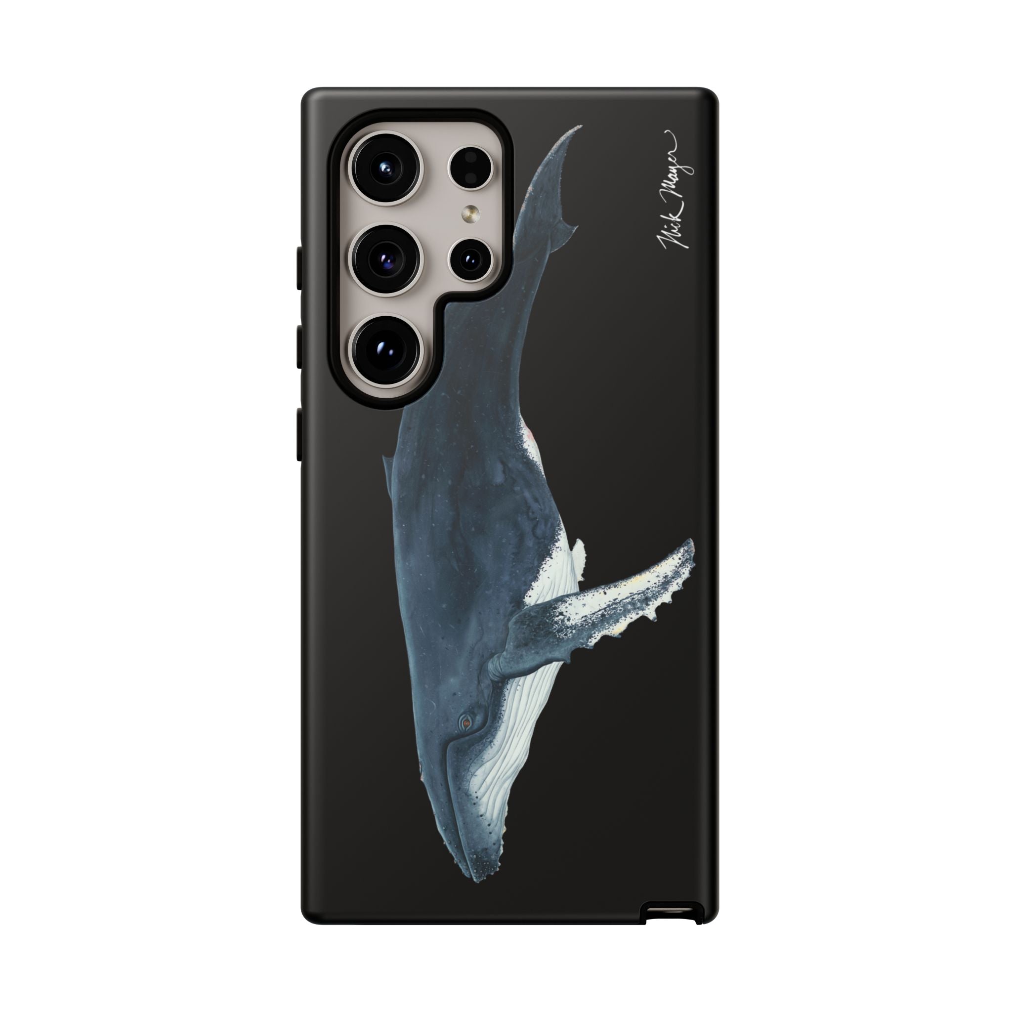 Humpback Black Phone Case (Samsung)